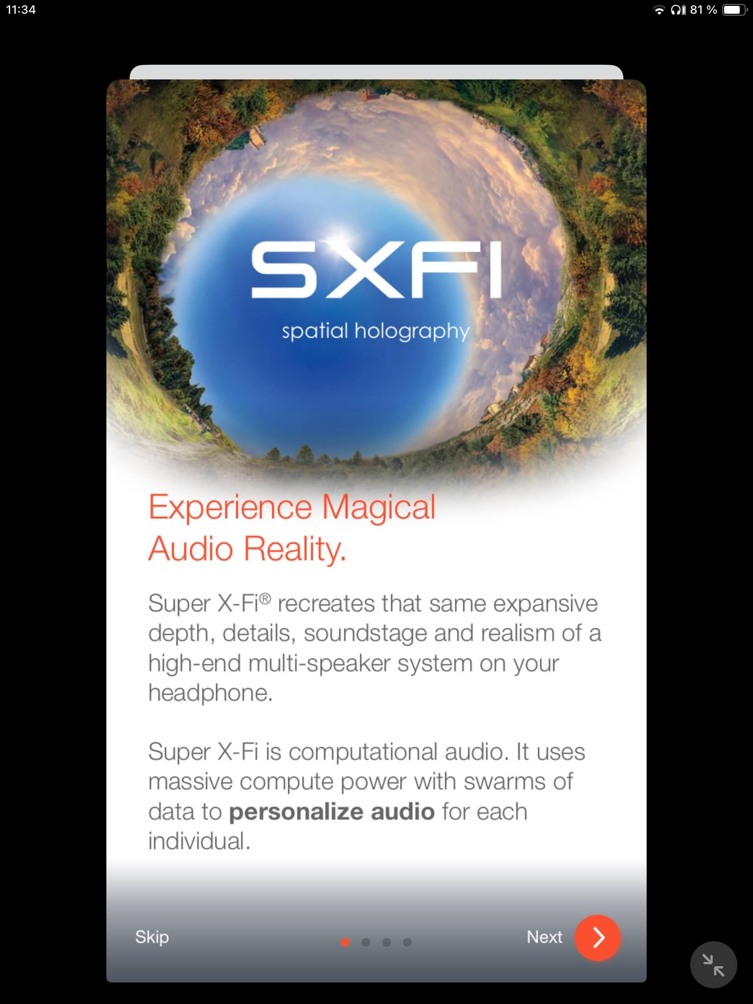 SXFI II_SXFI App