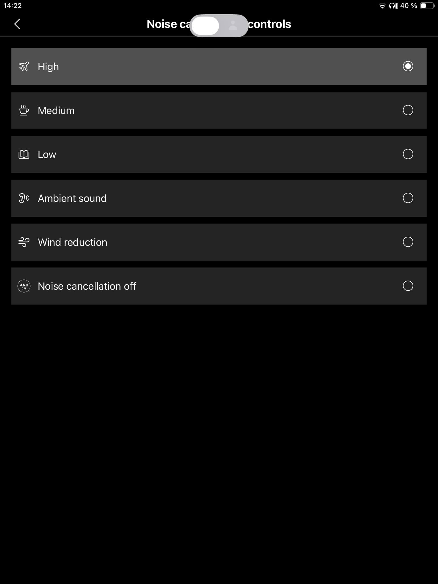 ANC-Modus_Edifier ConneX App