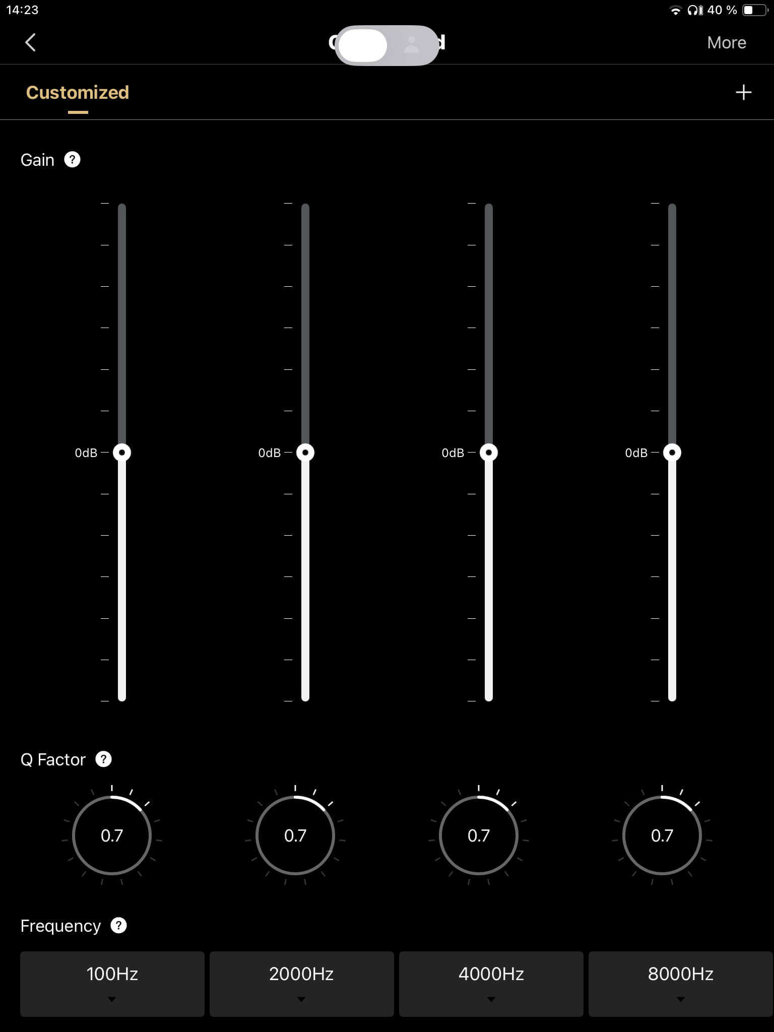 Klangregelung II_Edifier ConneX App