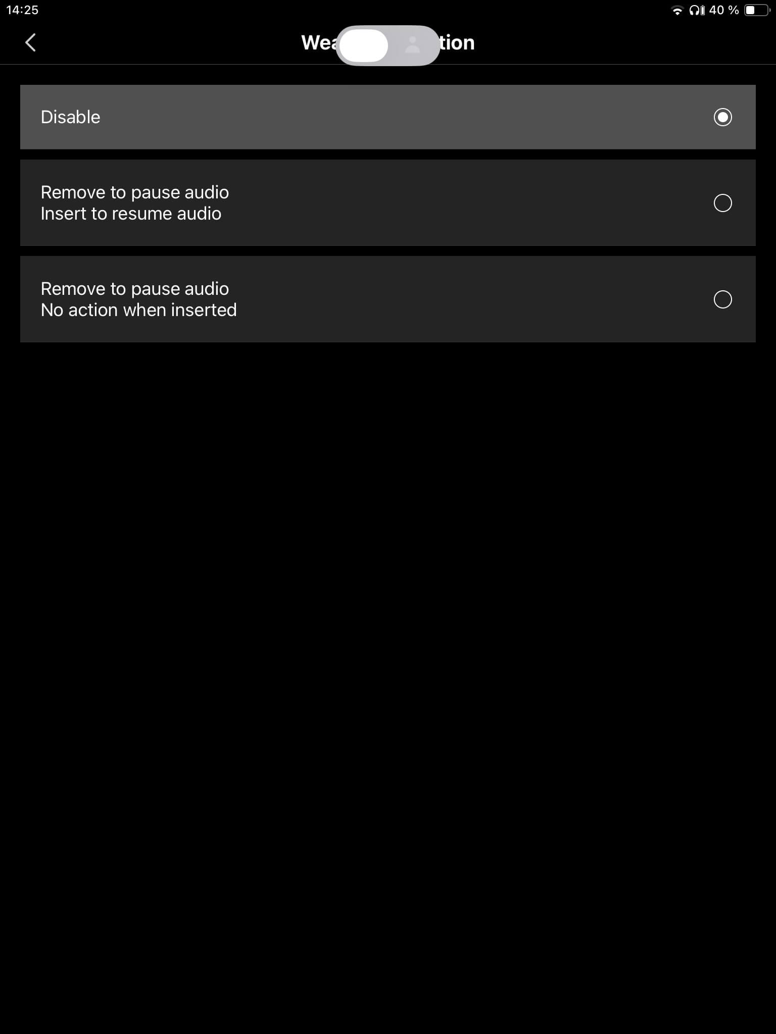 Trageerkennung_Edifier ConneX App