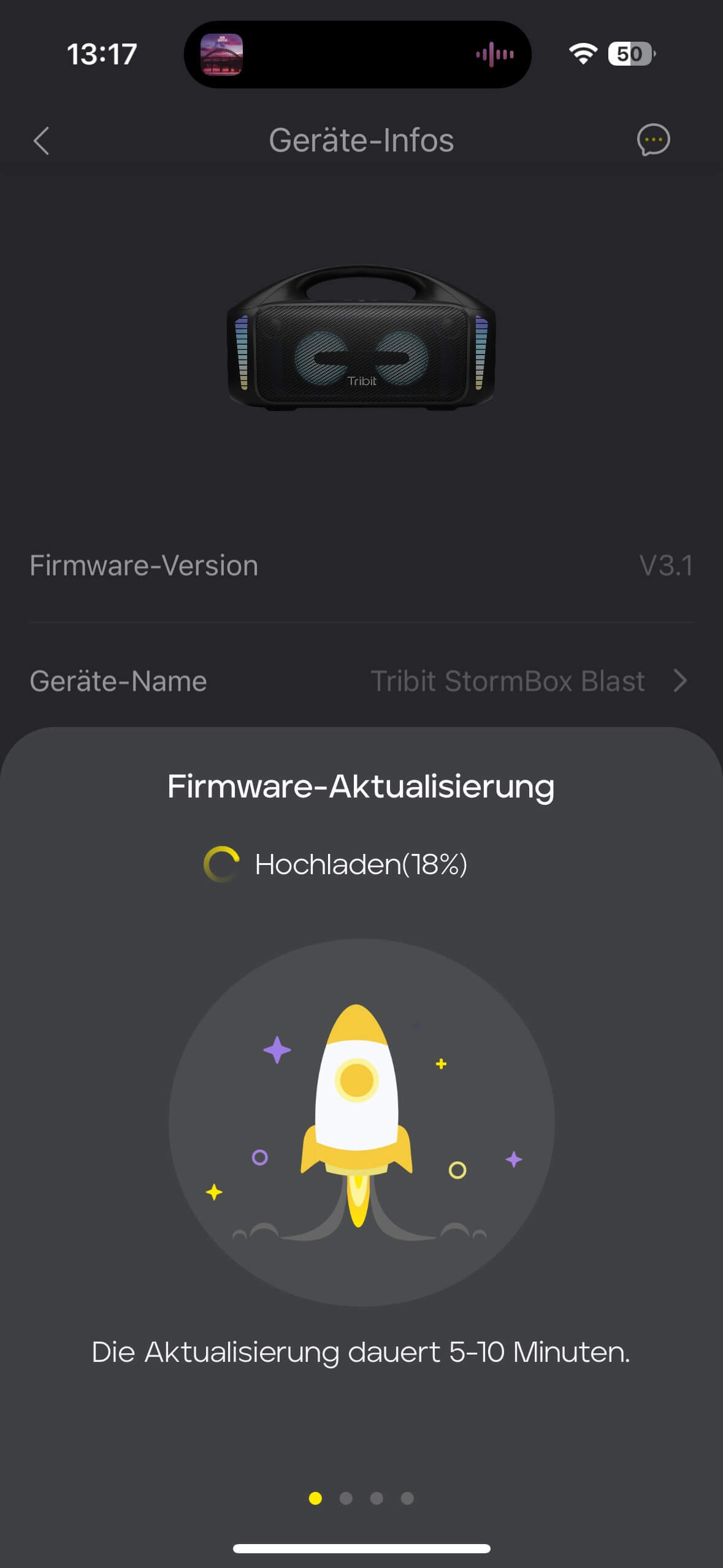 Tribit StormBox Blast App 08