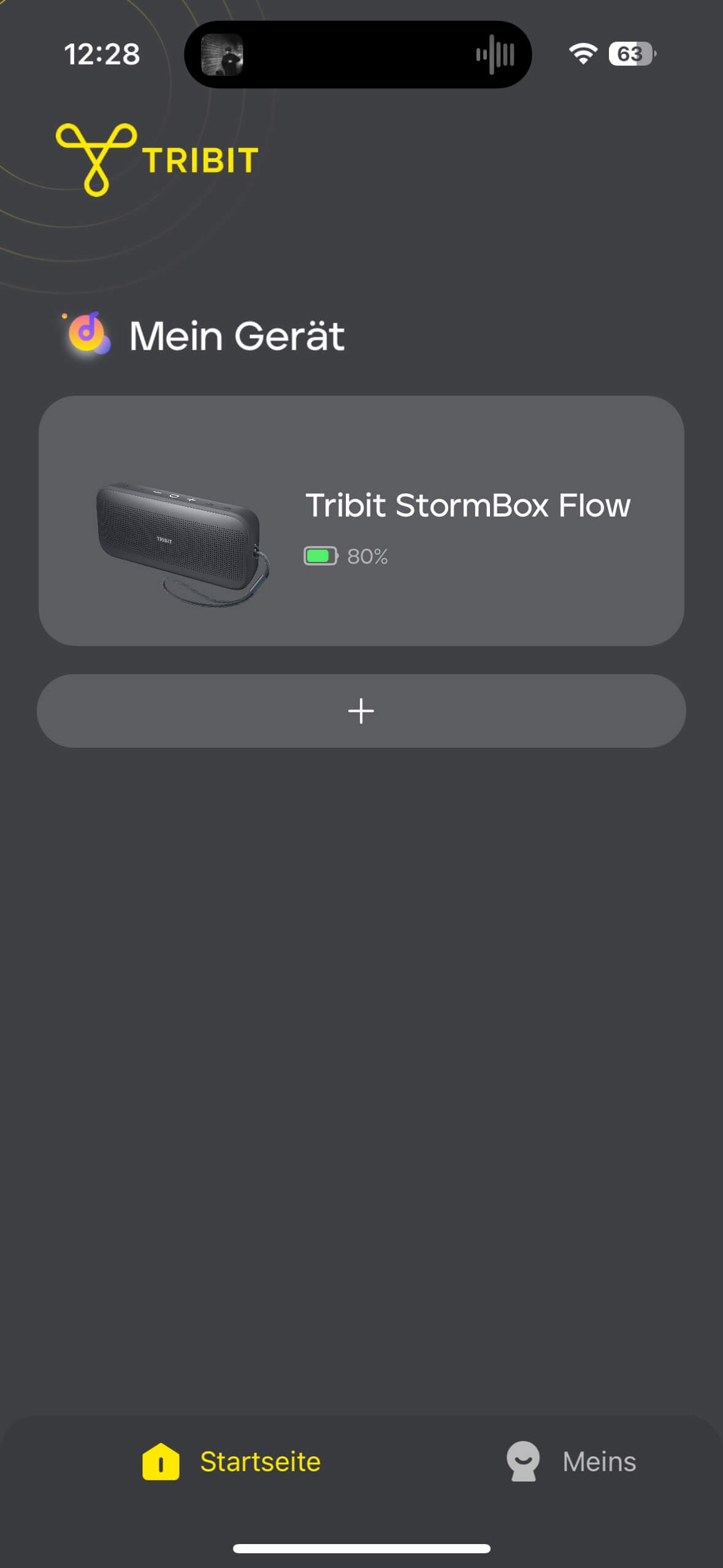 Tribit StormBox Flow App_01