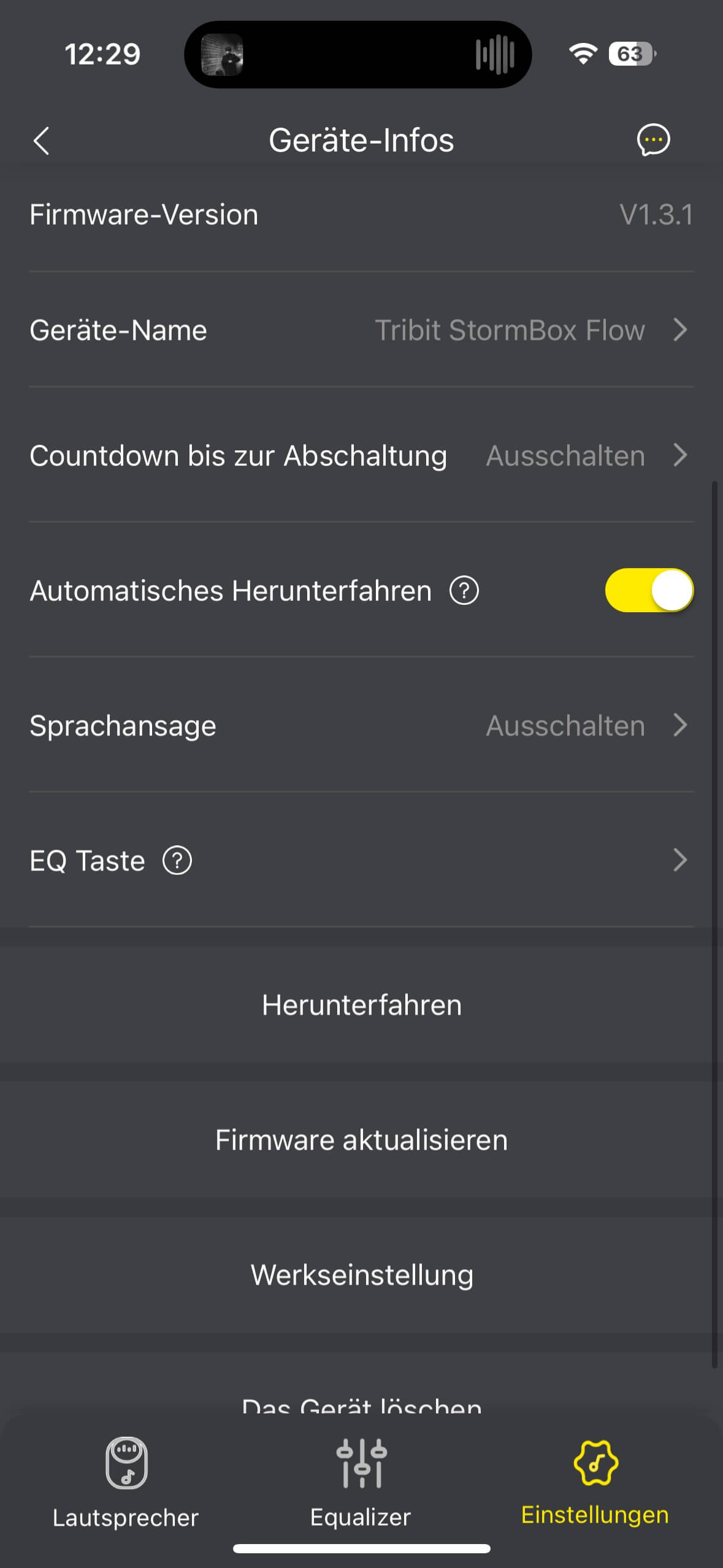 Tribit StormBox Flow App_05