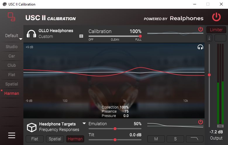 USC II Plugin des Anbieters Realphones