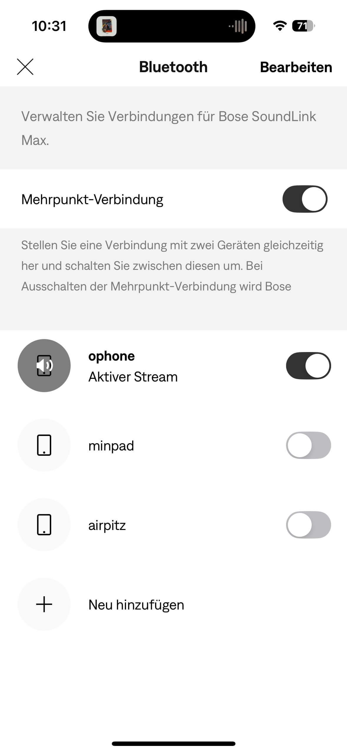 Bose SoundLink Max App