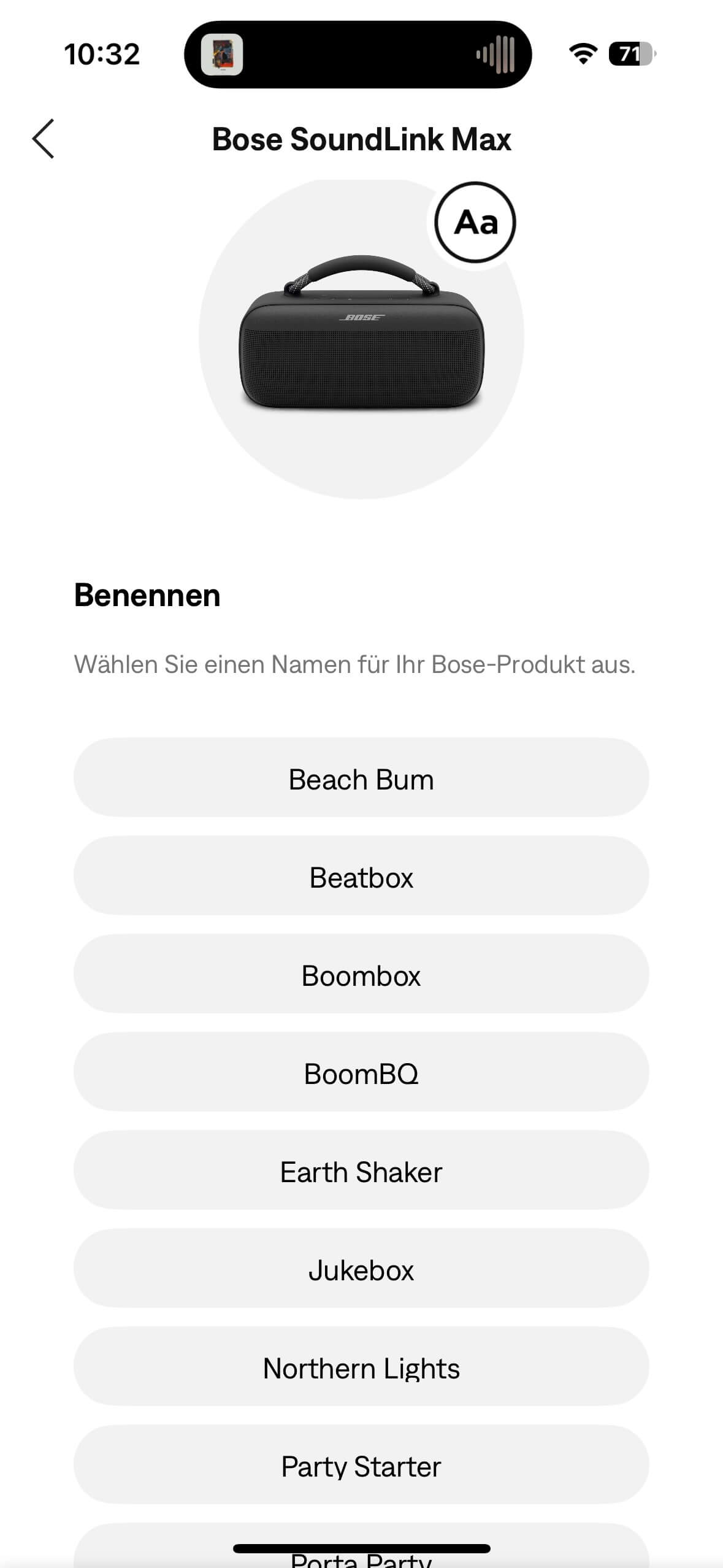 Bose SoundLink Max App