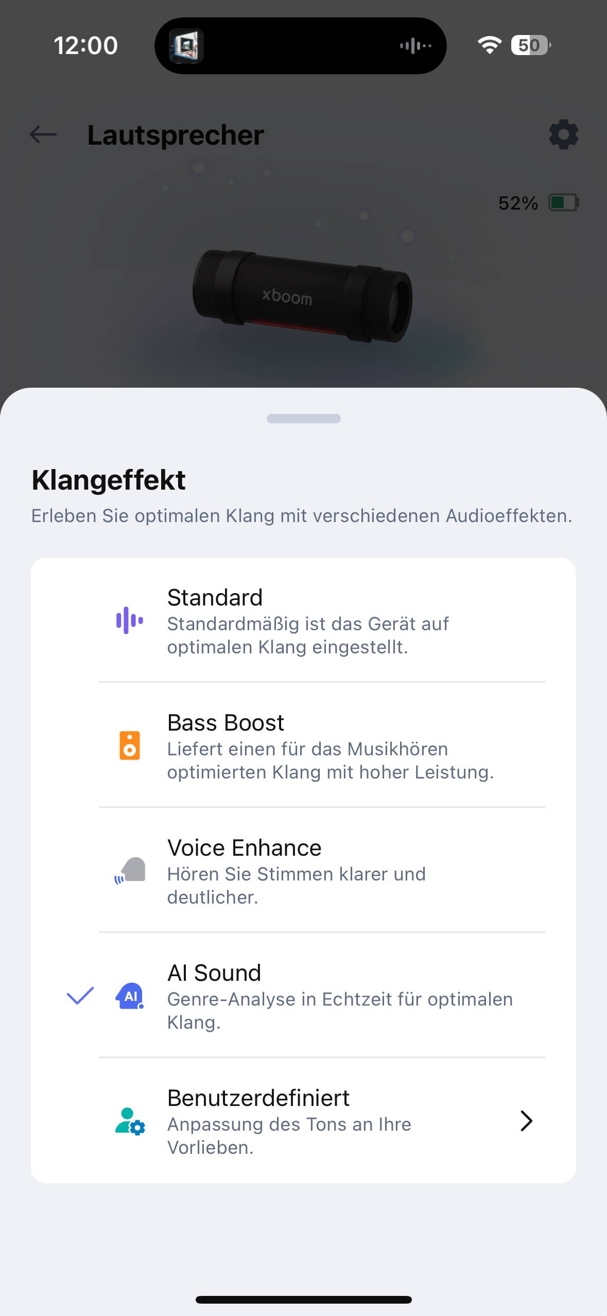 LG xboom Grab by will.i.am App