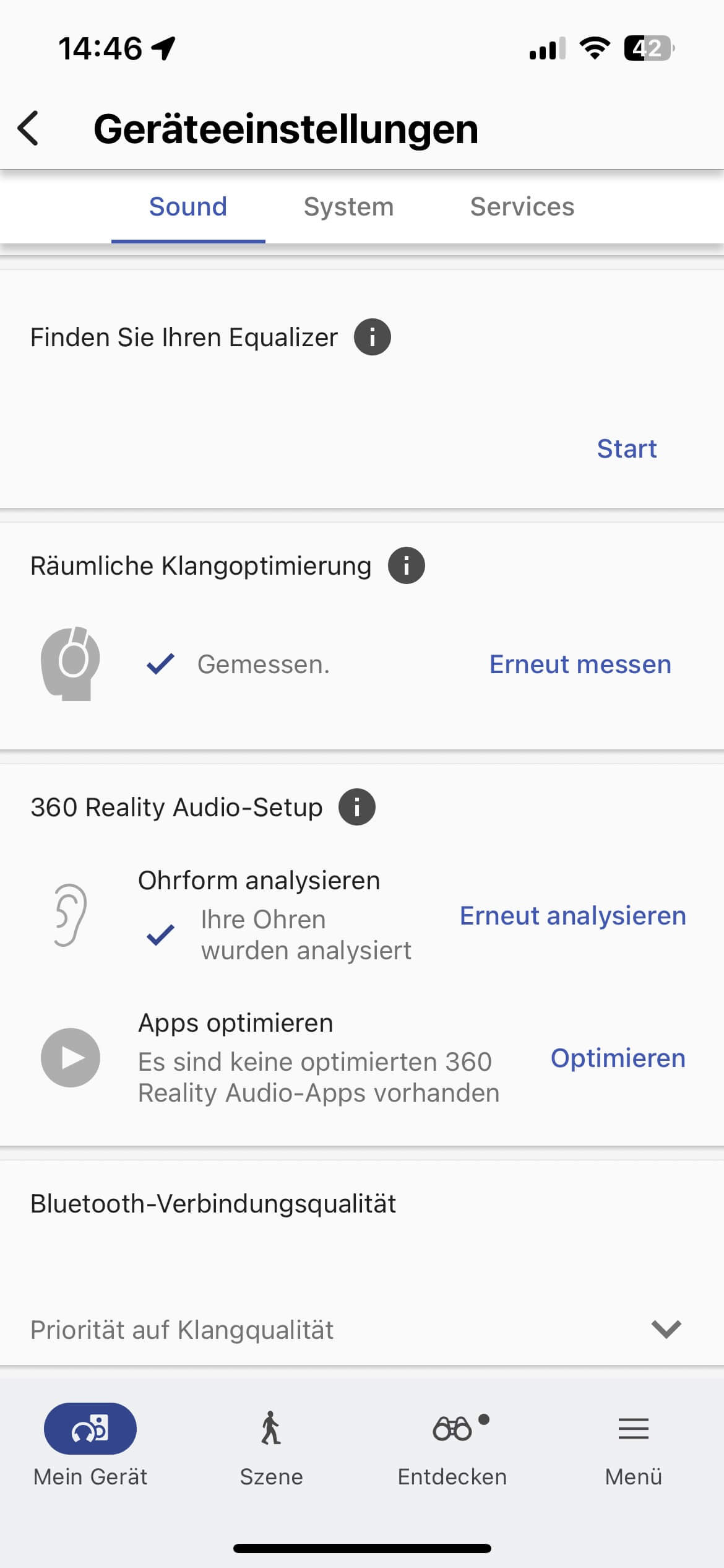 Sony WH-1000XM6 Sound Connect App