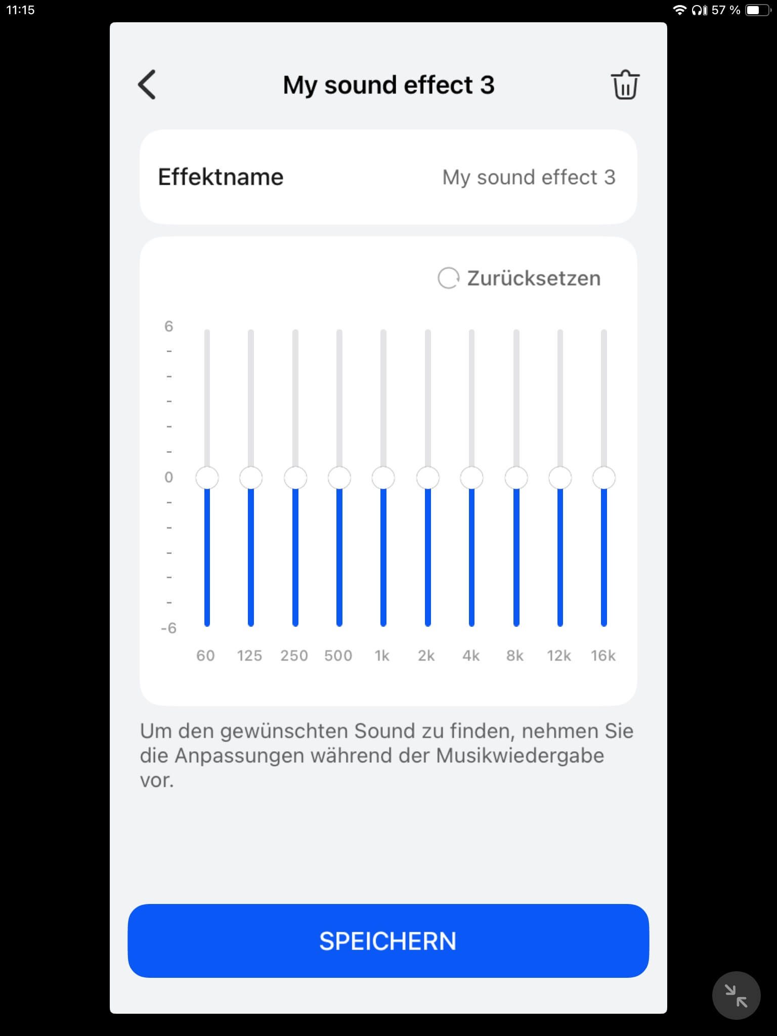 Huawei FreeBuds 6 Klangregelung II_Huawei App
