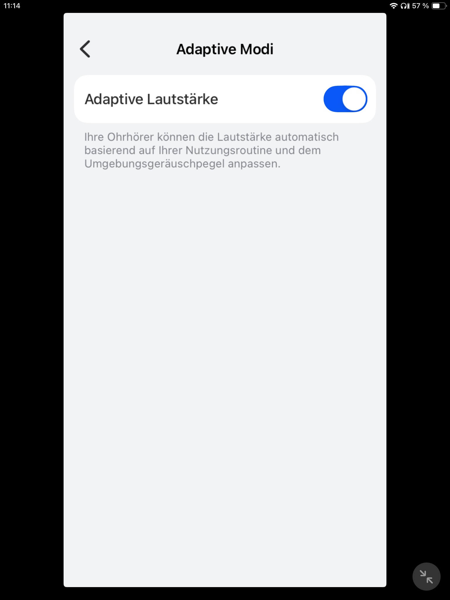 Huawei FreeBuds 6 adaptive Lautstaerkeanpassung_Huawei App
