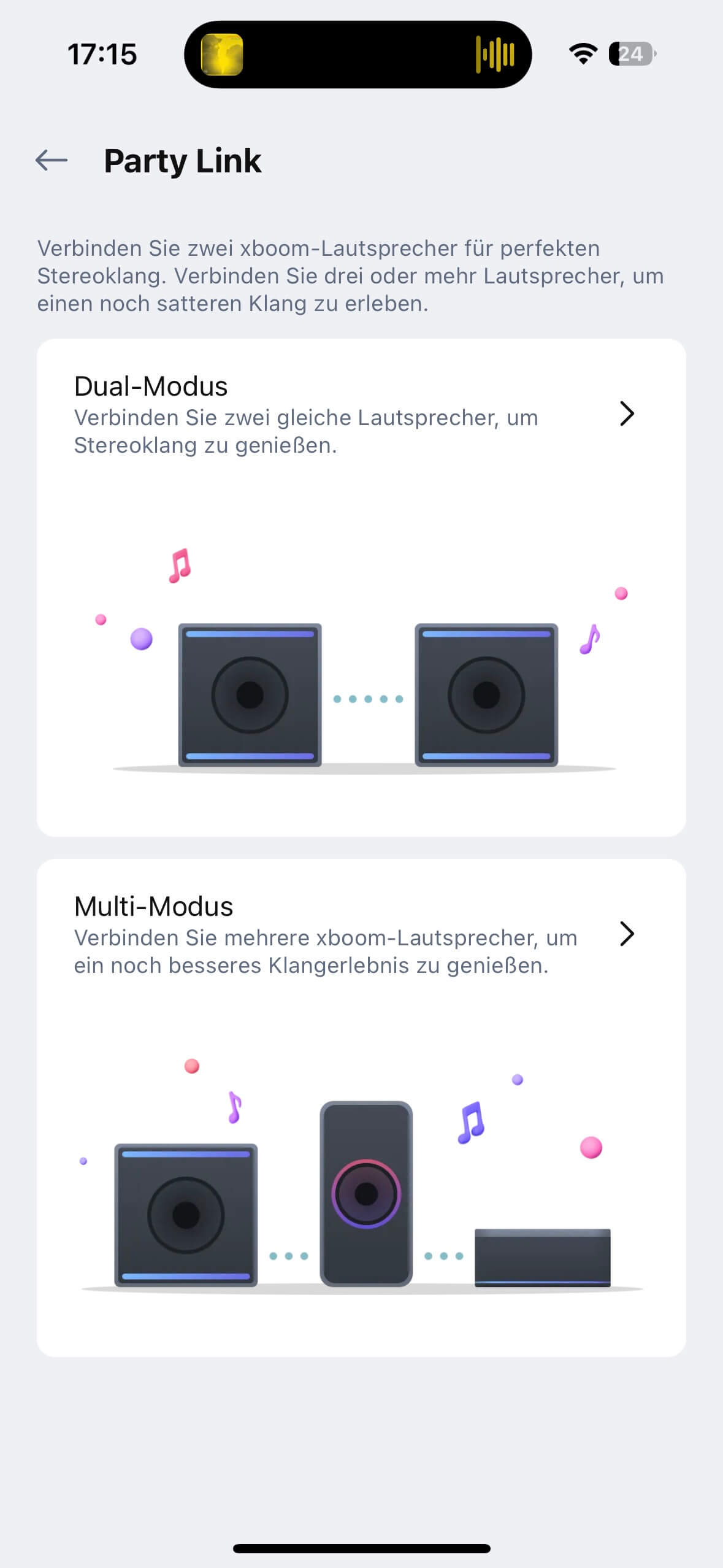 LG xboom Stage 301 by will.i.am App