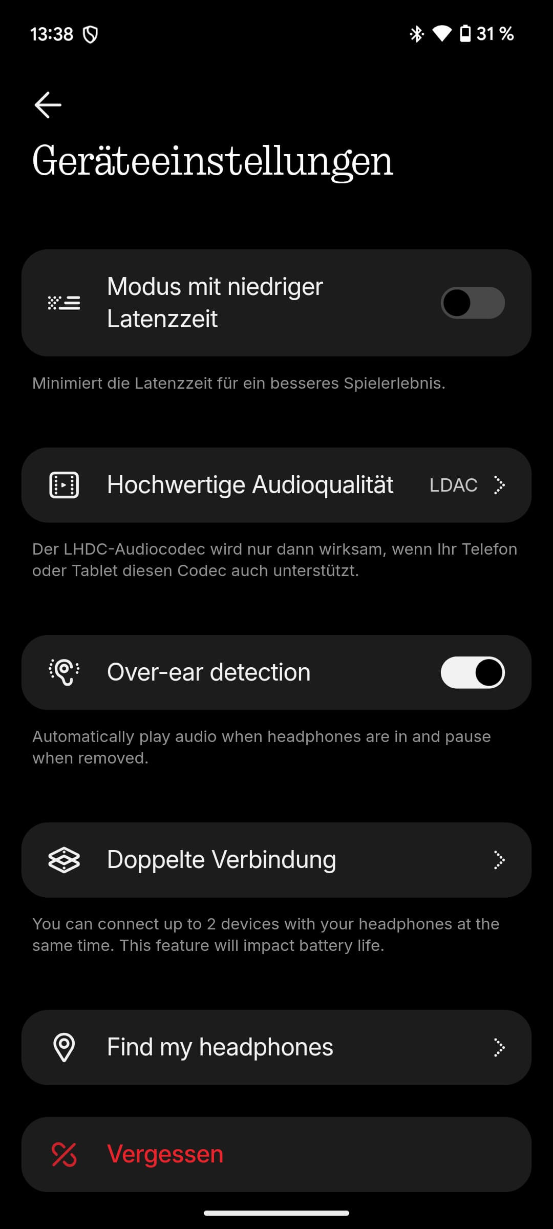Nothing Headphone (1) App