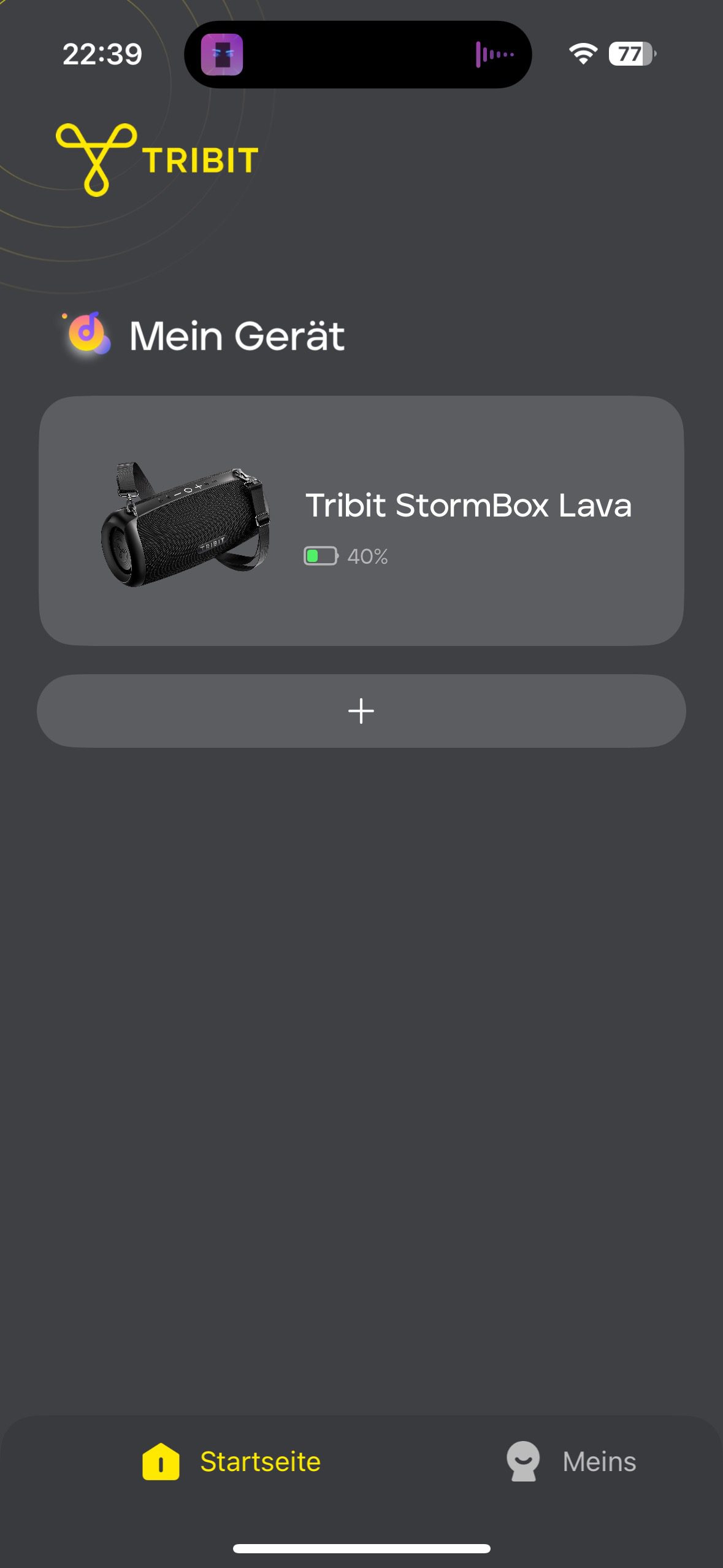 Tribit StormBox Lava App