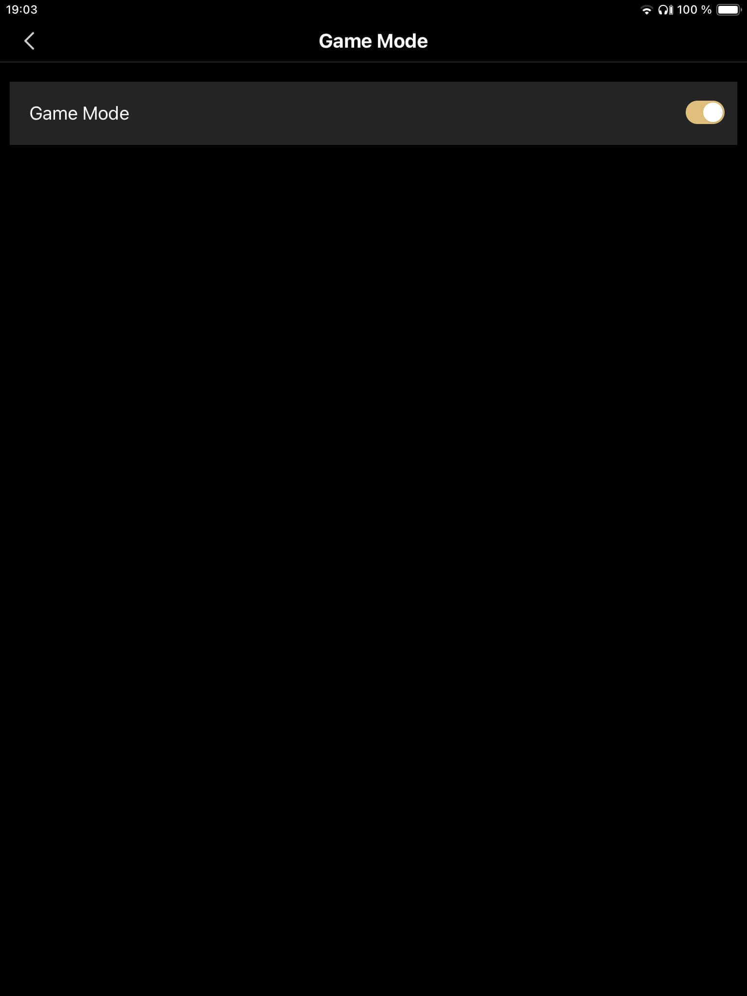 Gaming-Modus_Edifier ConneX App