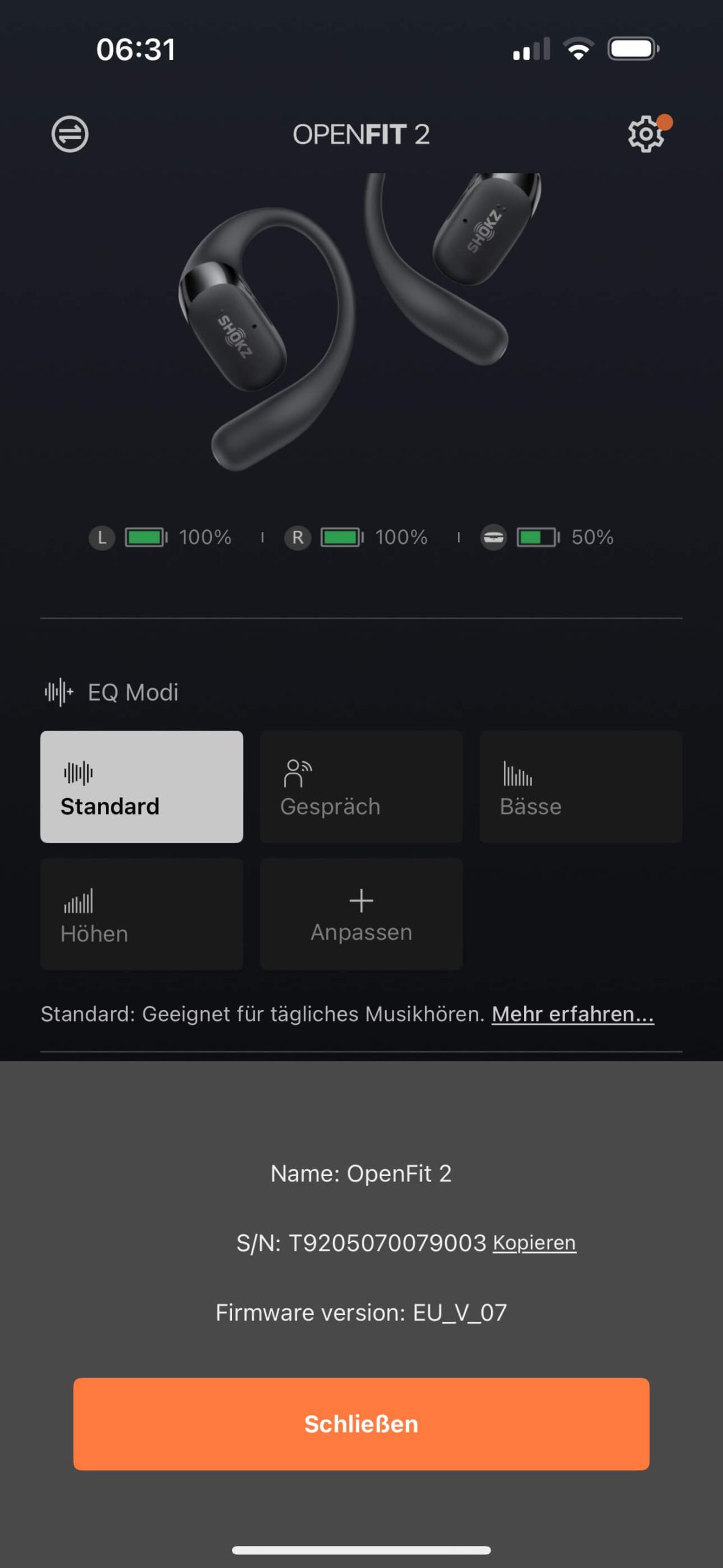Shokz OpenFit 2 App 6