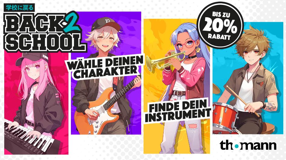 Back 2 School 2025 bei Thomann