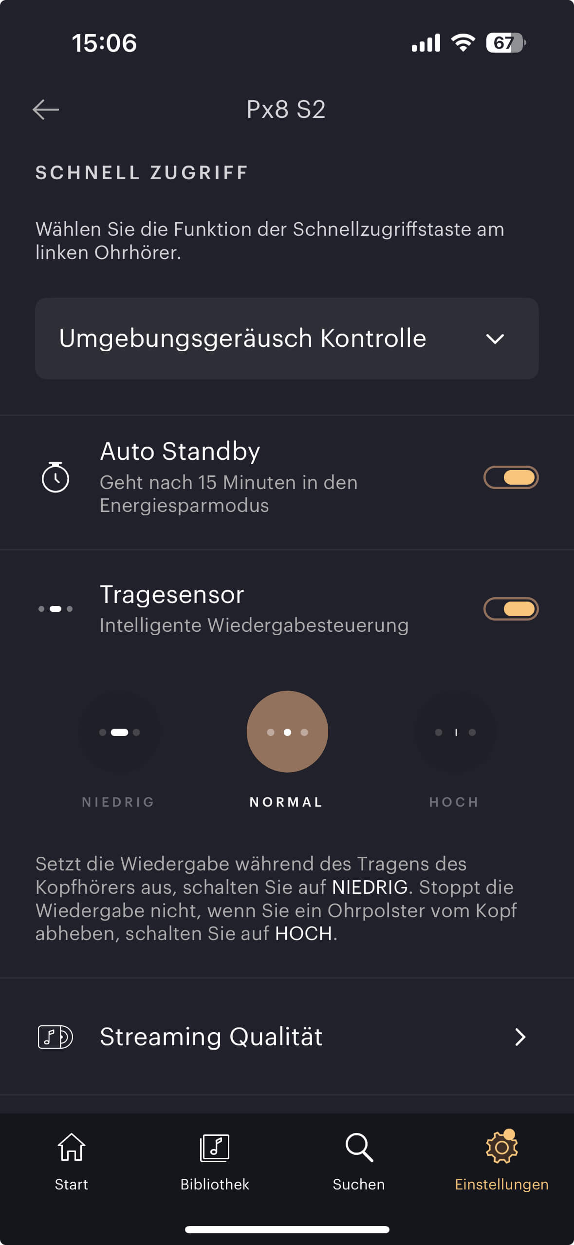 Bowers & Wilkins PX8 S2 App 2
