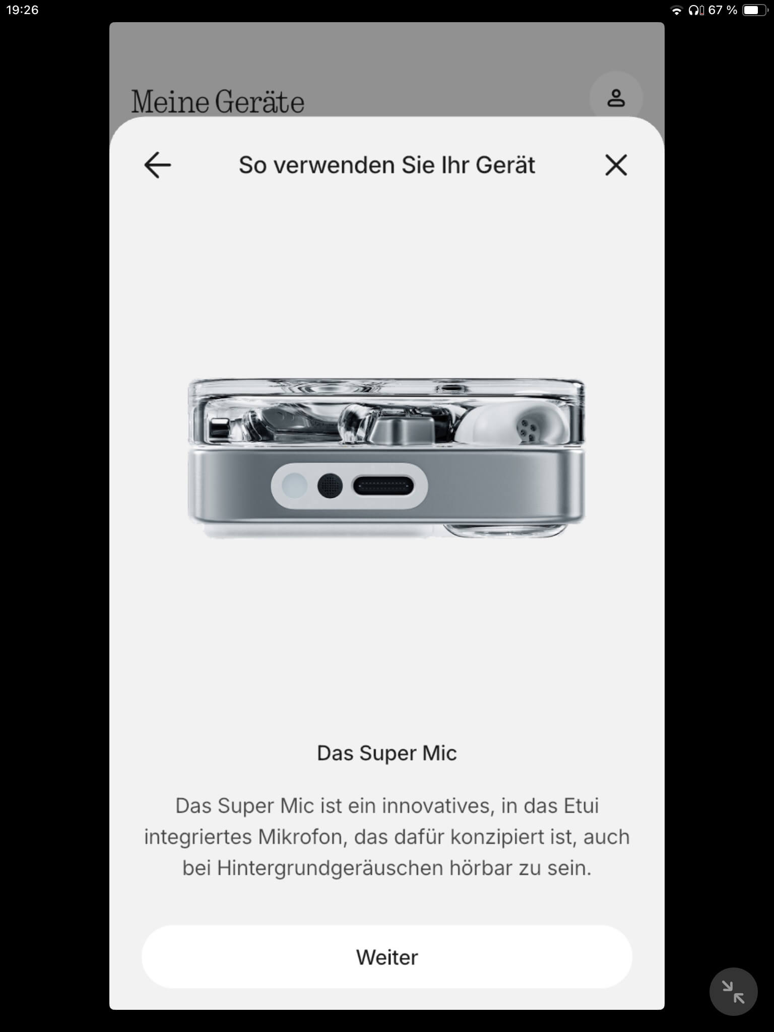 Nothing Ear (3) App - Super Mic II