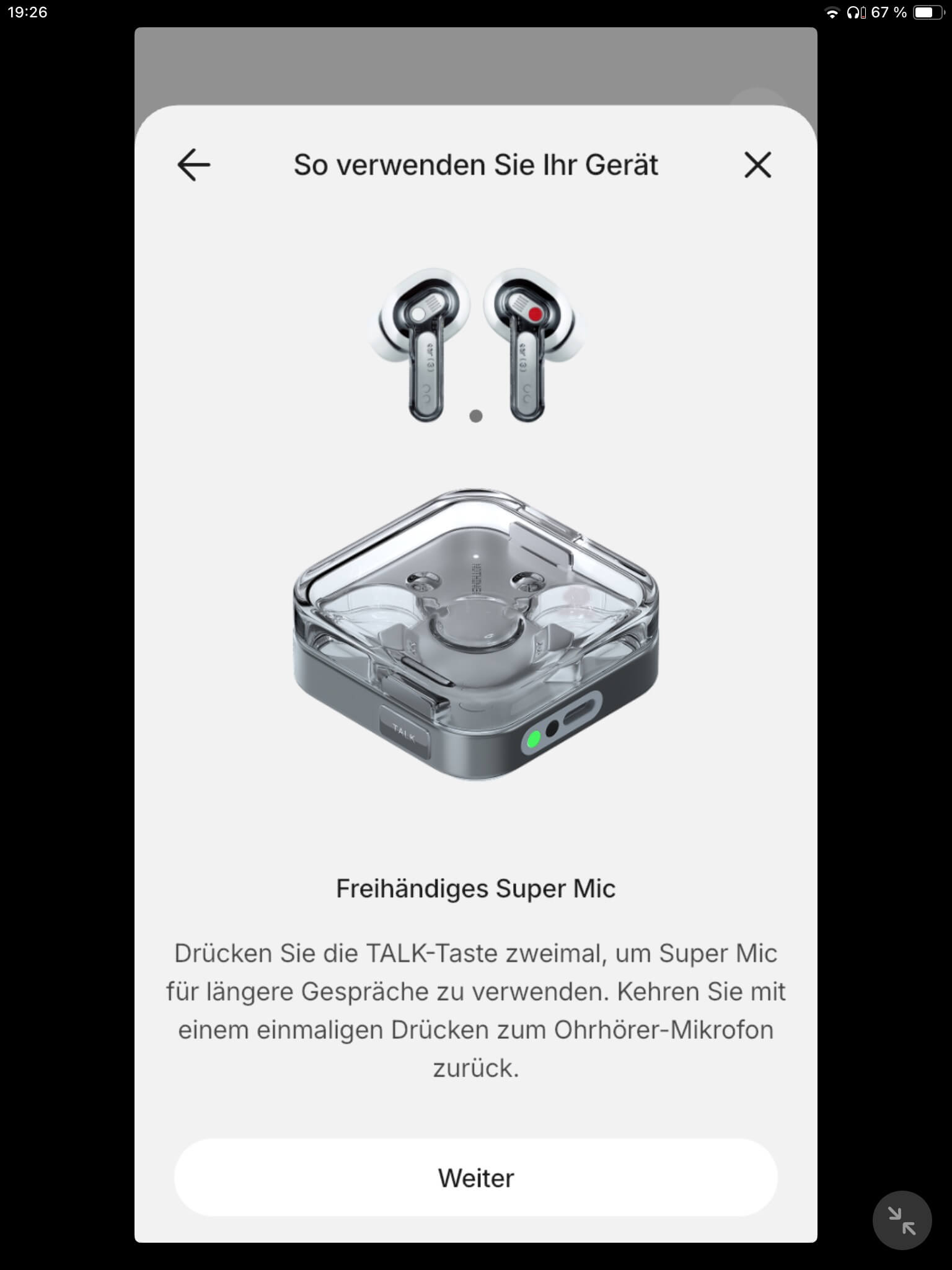 Nothing Ear (3) App - Super Mic IV