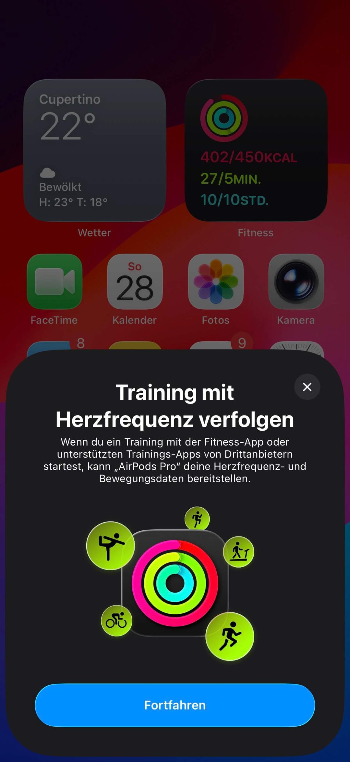 Apple AirPods Pro 3 Systemeinstellungen