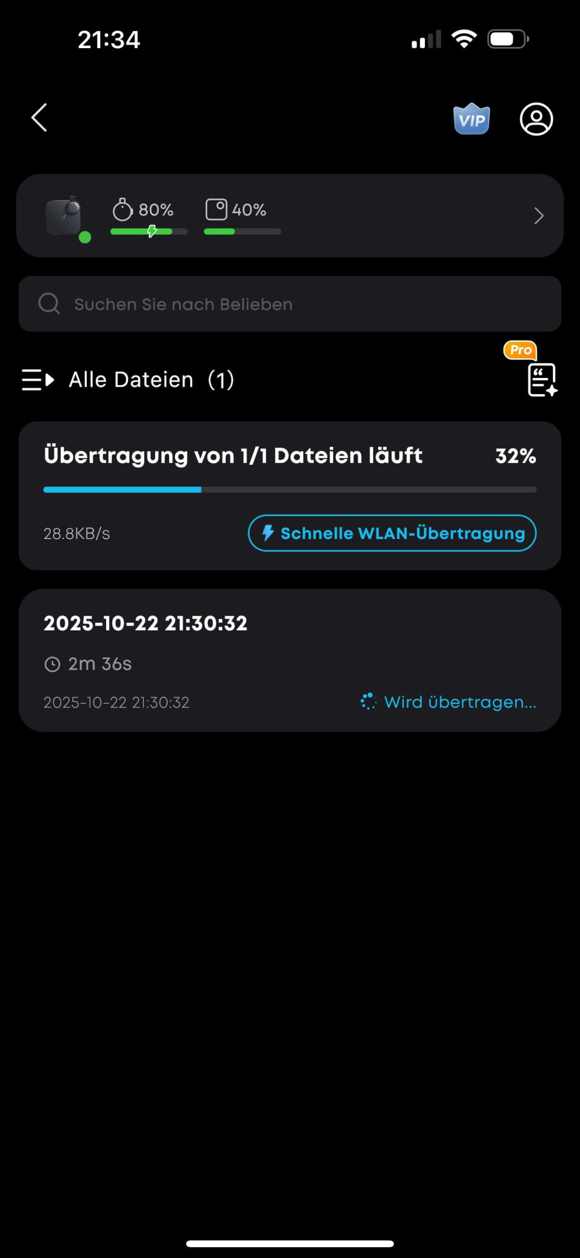 Soundcore Work App DE Transfer