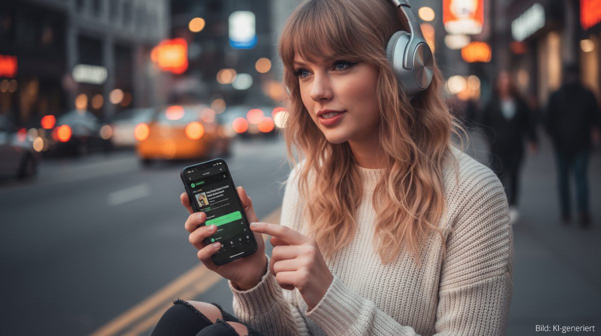 Taylor Swift knackt 114 Milliarden Streams – und kassiert über 450 Millionen Dollar