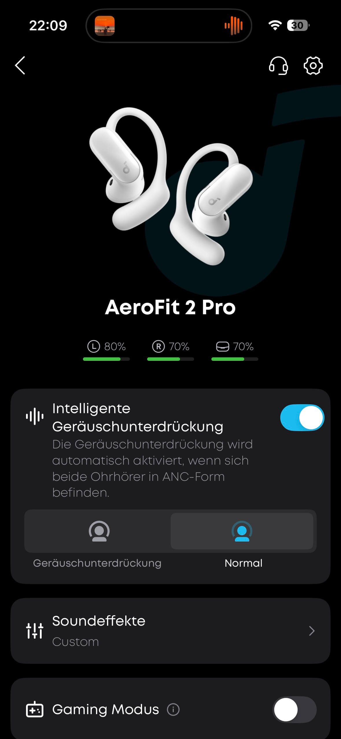 Soundcore AeroFit 2 Pro App DE 1