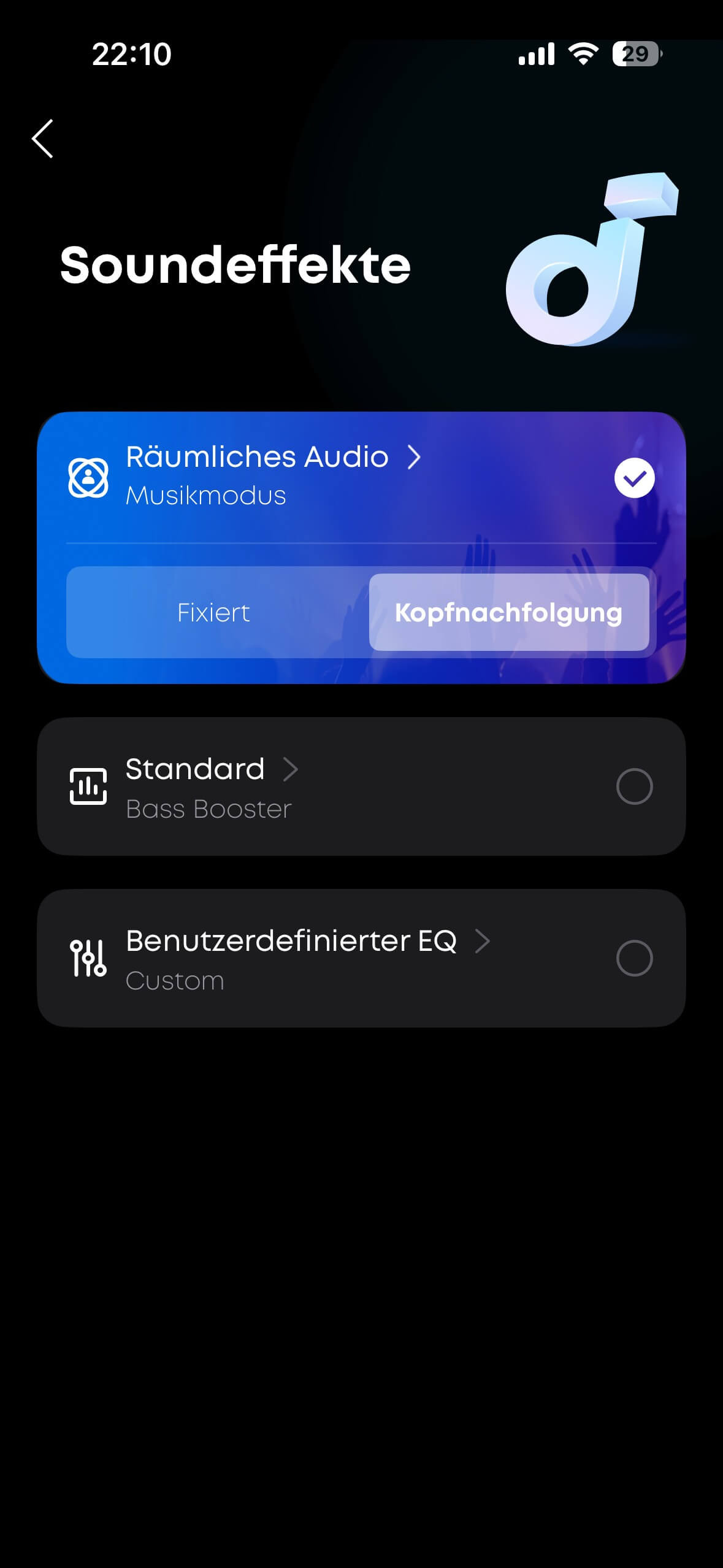 Soundcore AeroFit 2 Pro App DE 2