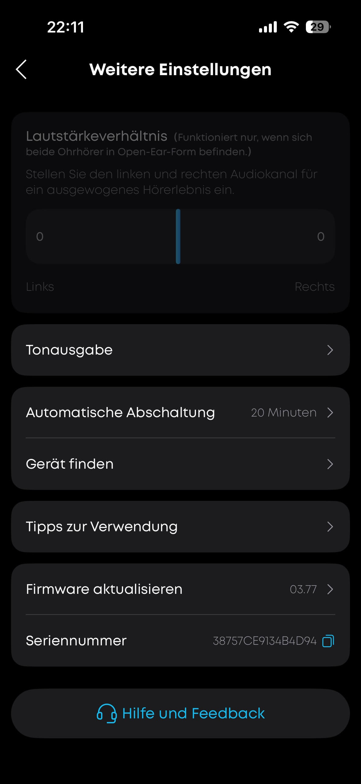 Soundcore AeroFit 2 Pro App DE 7