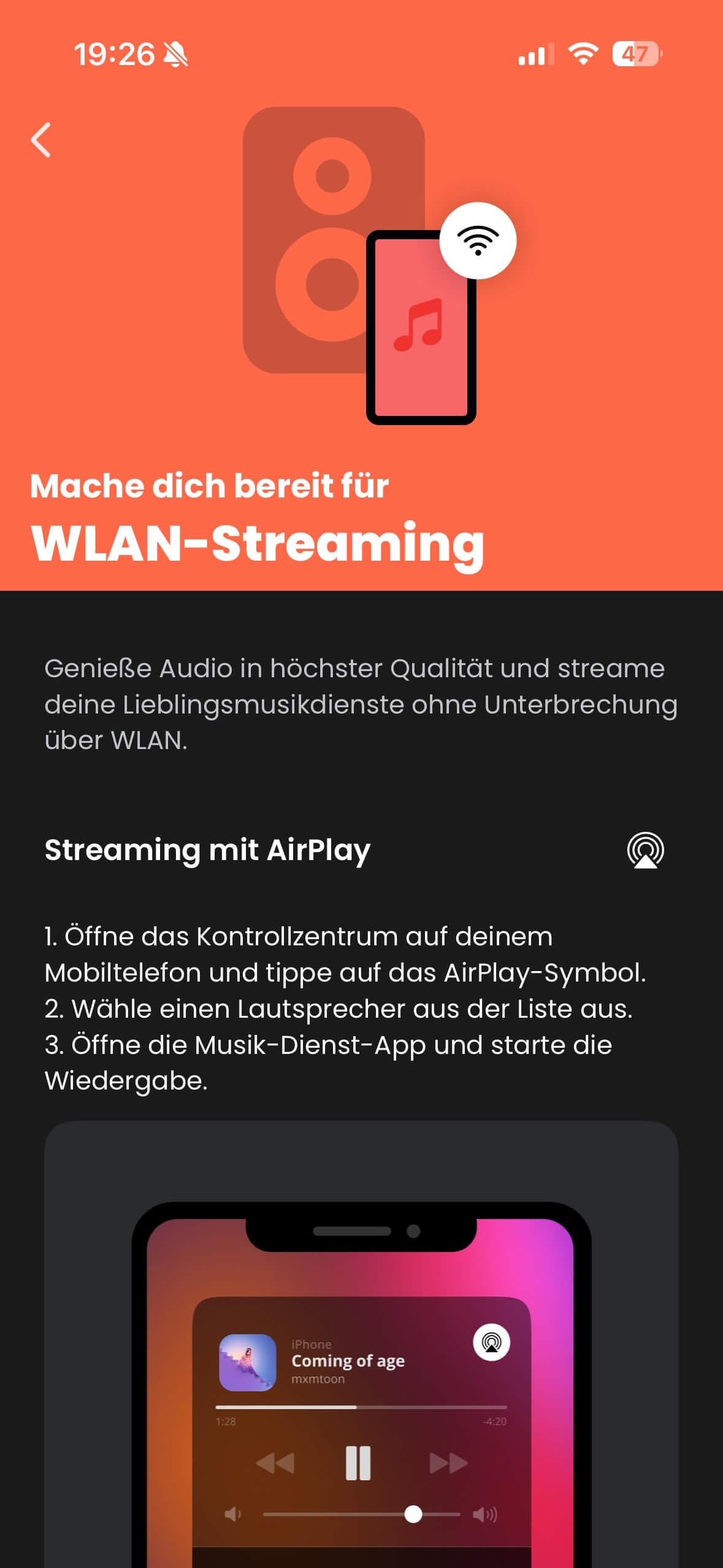 JBL Authentics 500 App DE