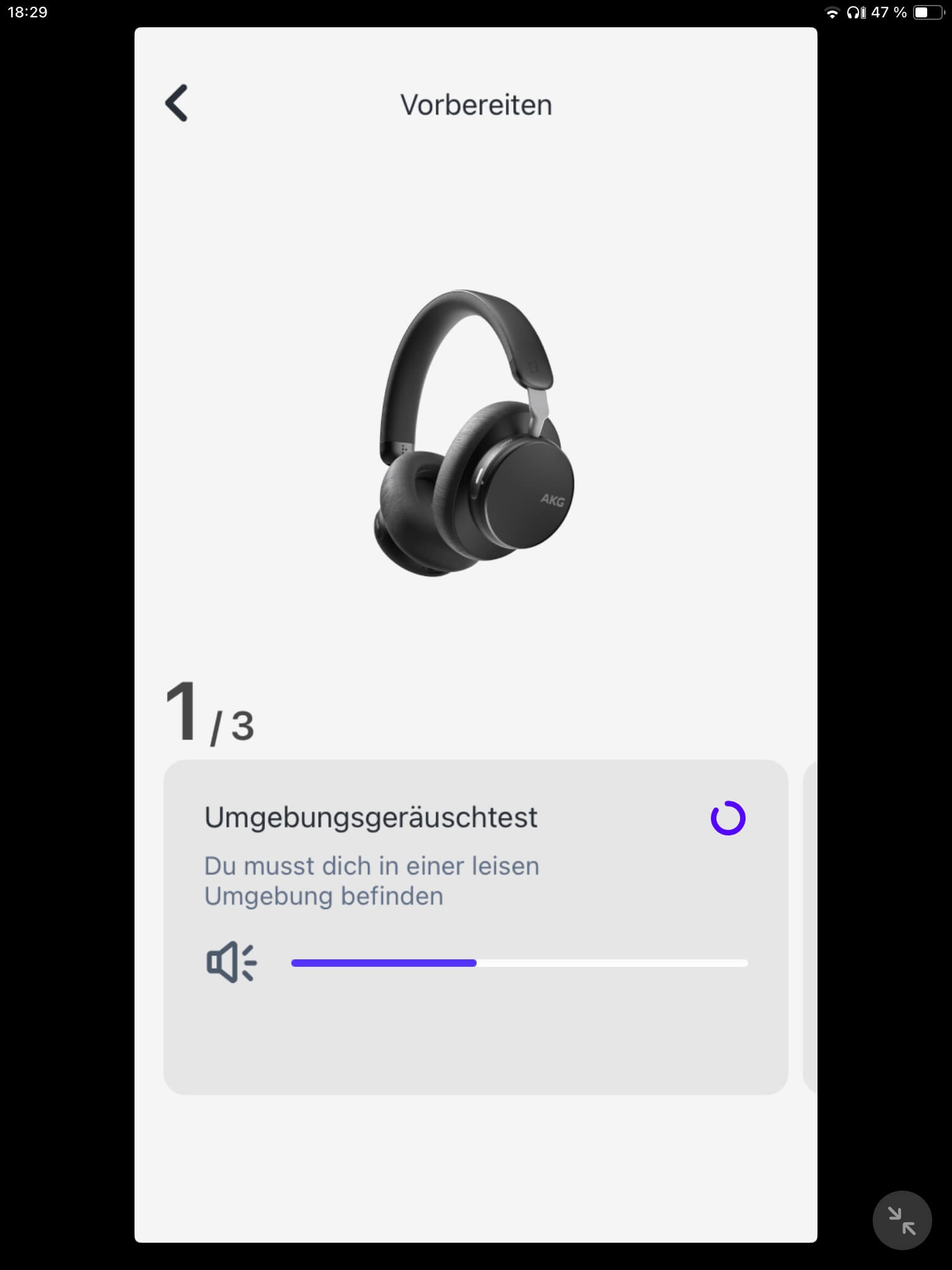 Klangpersonalisierung II_AKG Headphones App