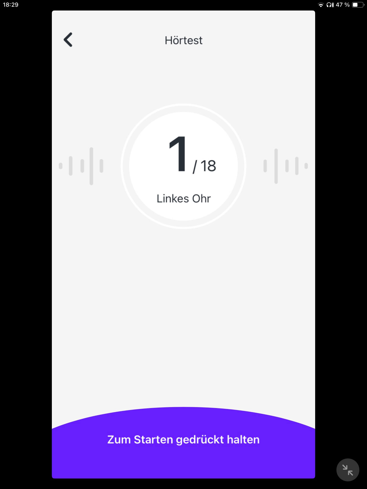 Klangpersonalisierung V_AKG Headphones App