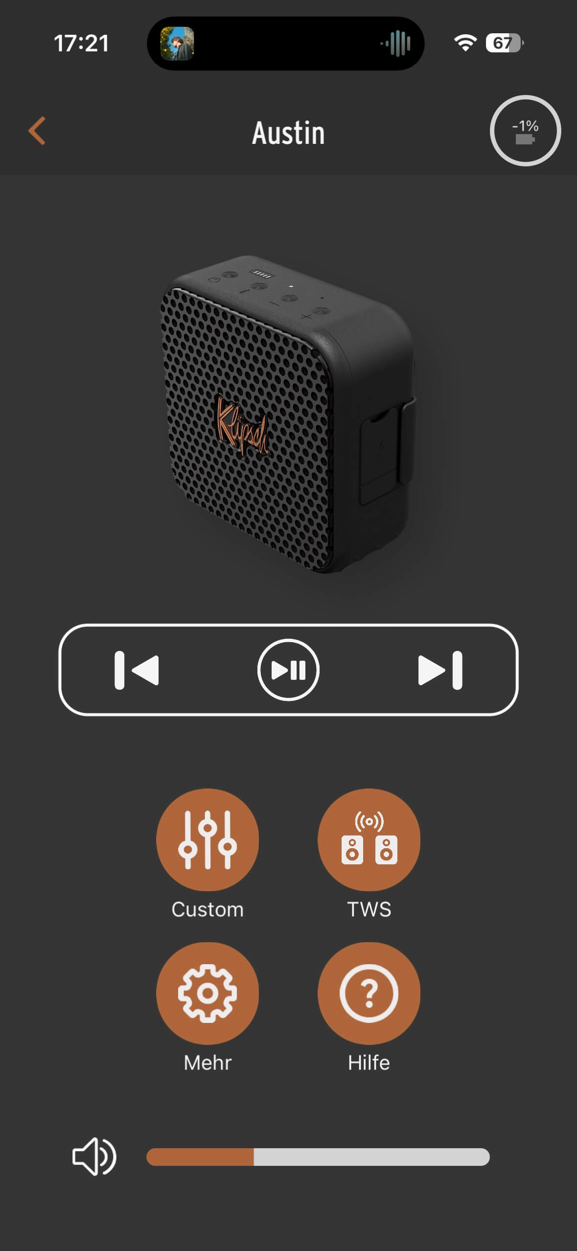 Klipsch Austin App DE