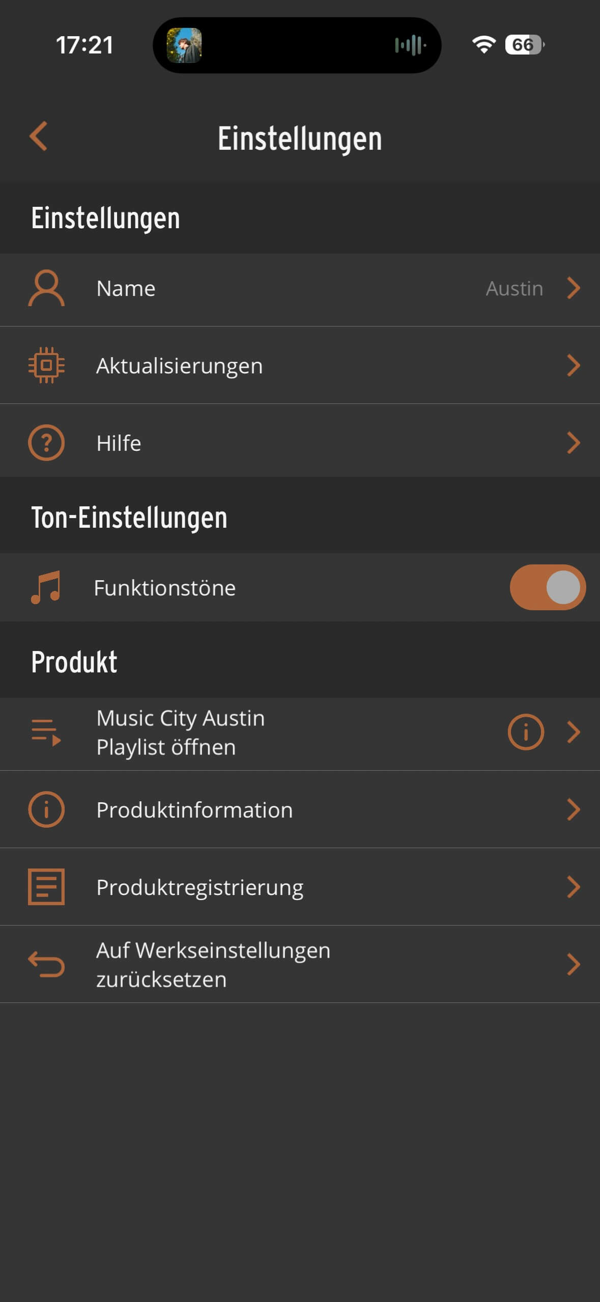 Klipsch Austin App DE
