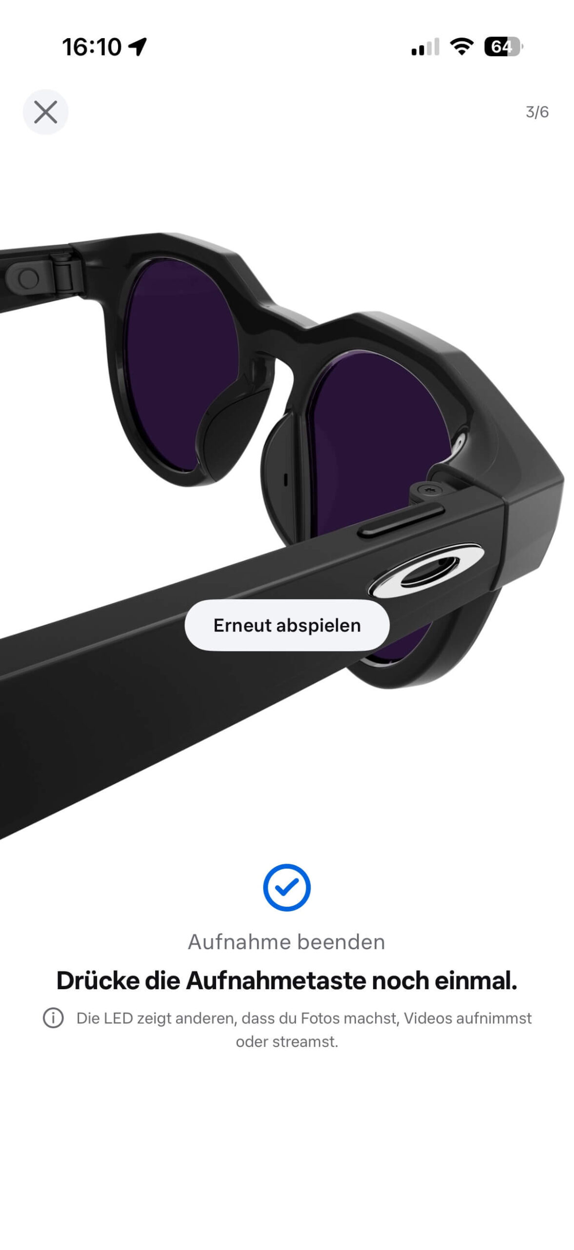 Oakley Meta HSTN Meta AI 6