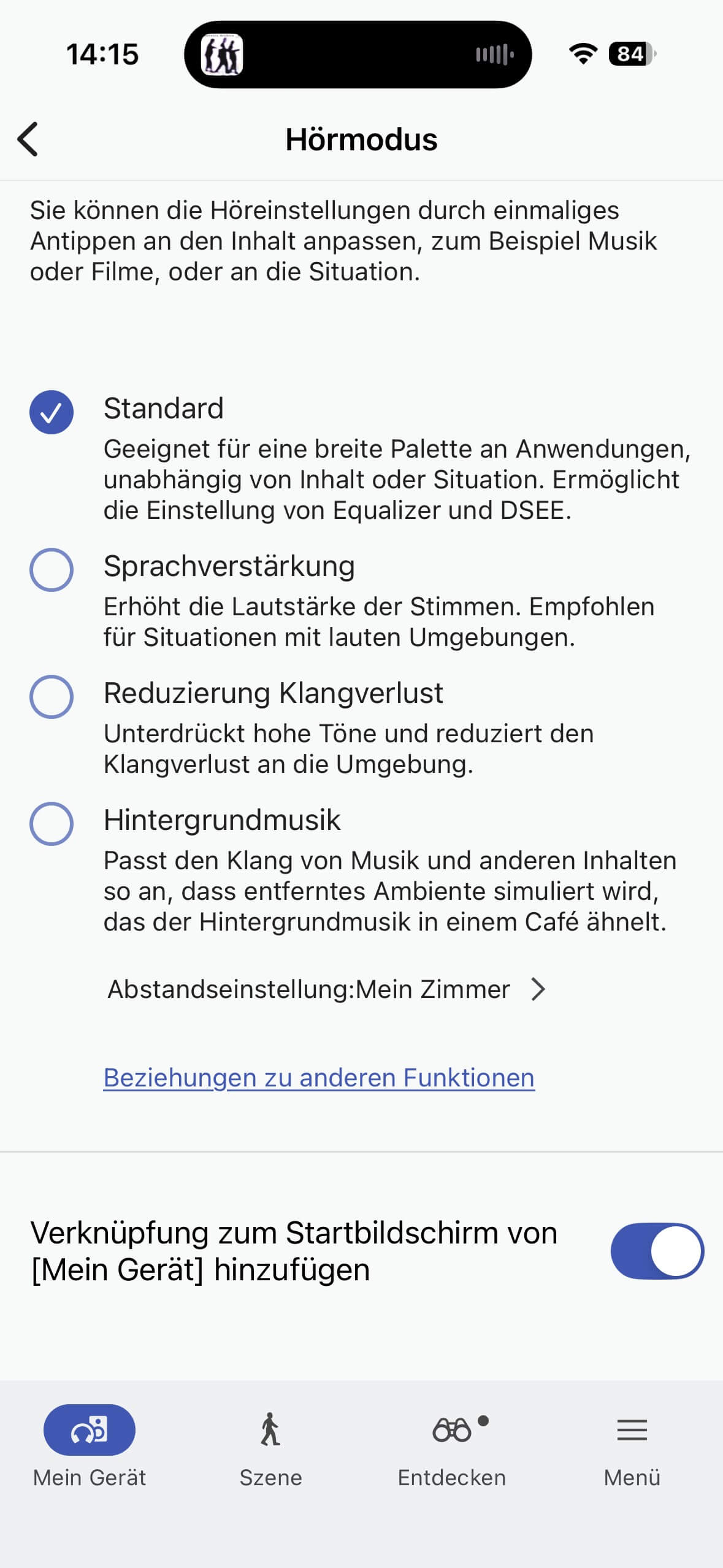 Sony LinkBuds Clip App DE