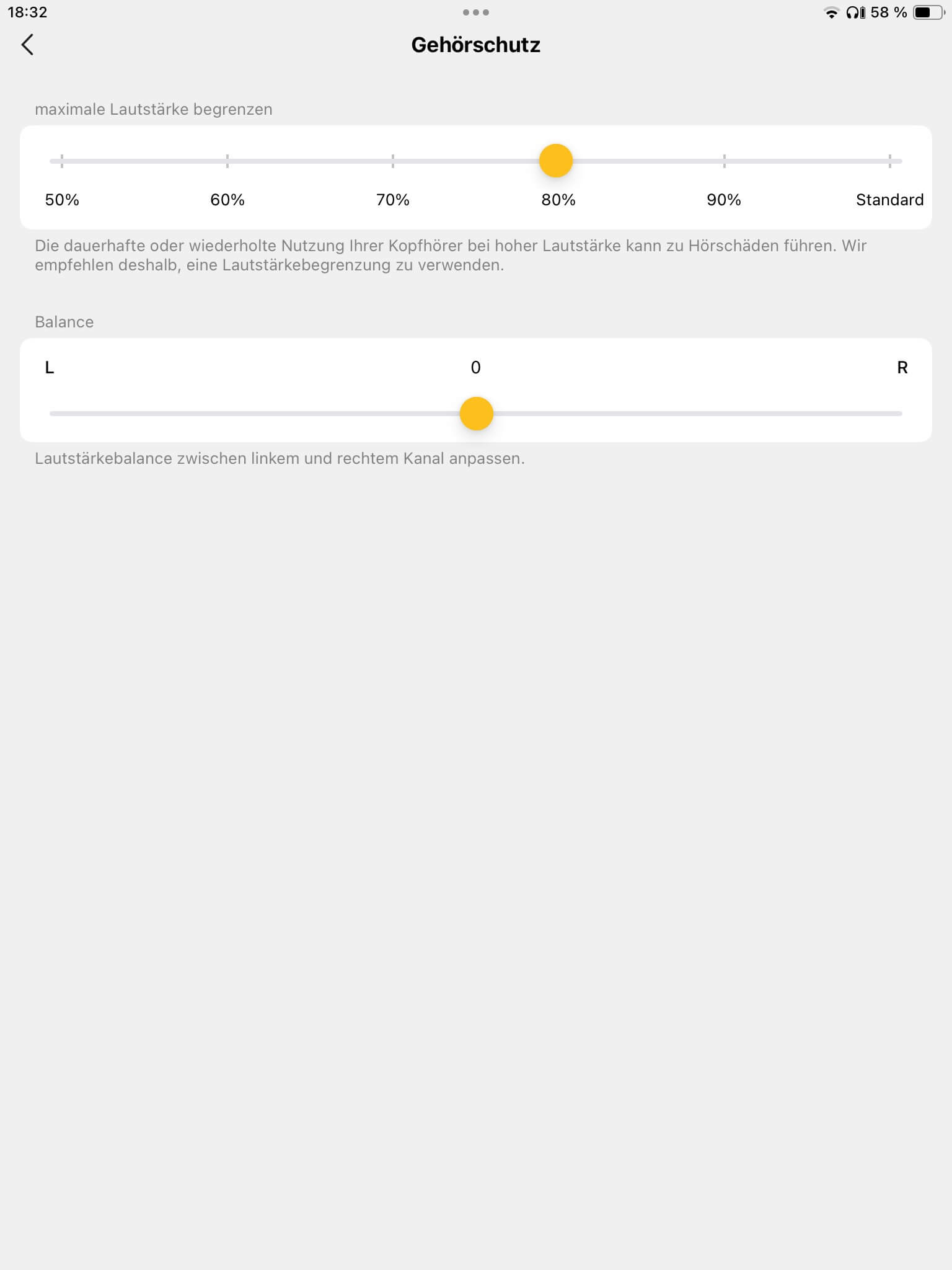 Gehoerschutz_EarFun Audio App
