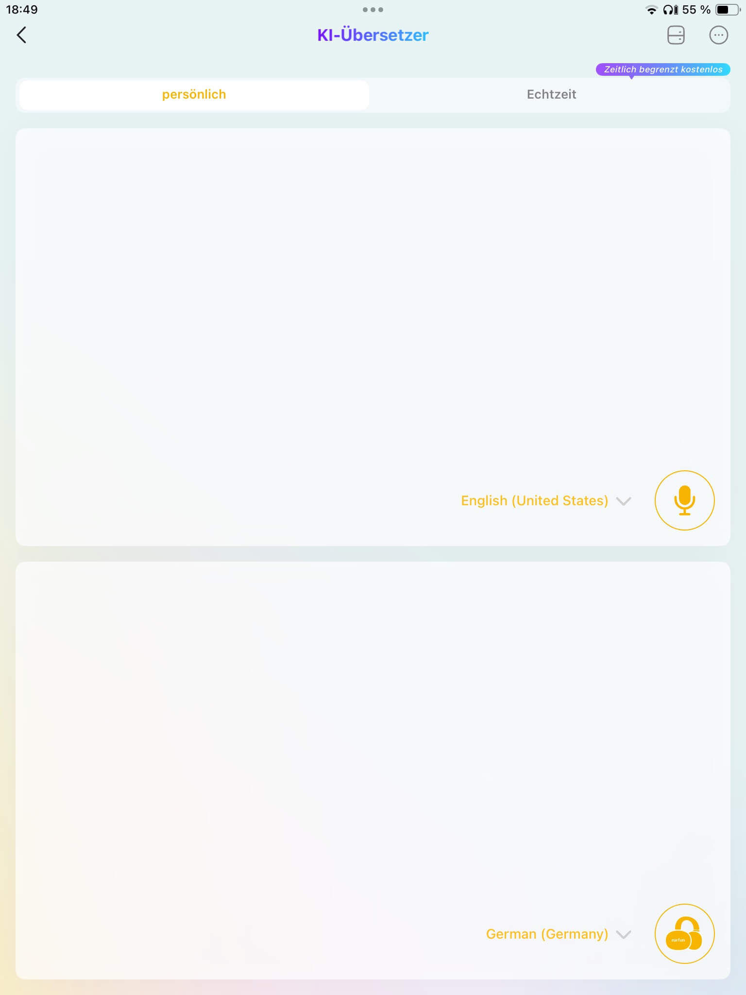 KI-Uebersetzung I_EarFun Audio App