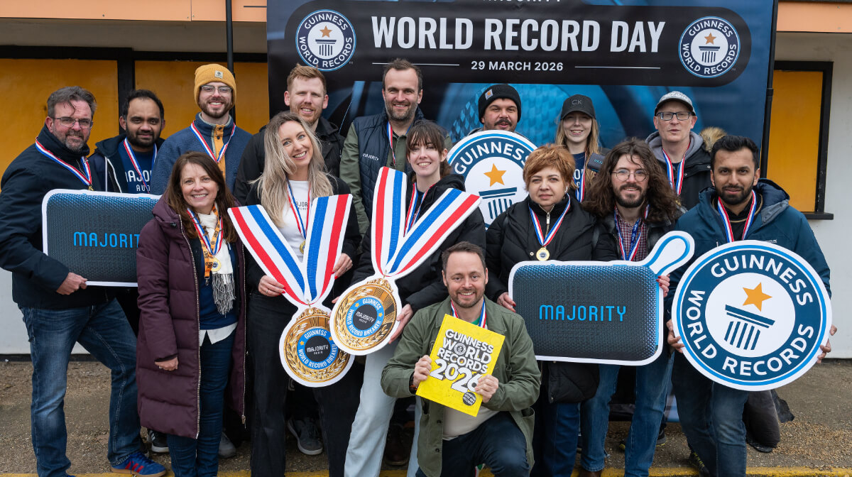 Majority Move WR: Weltrekord mit Auracast-Technologie