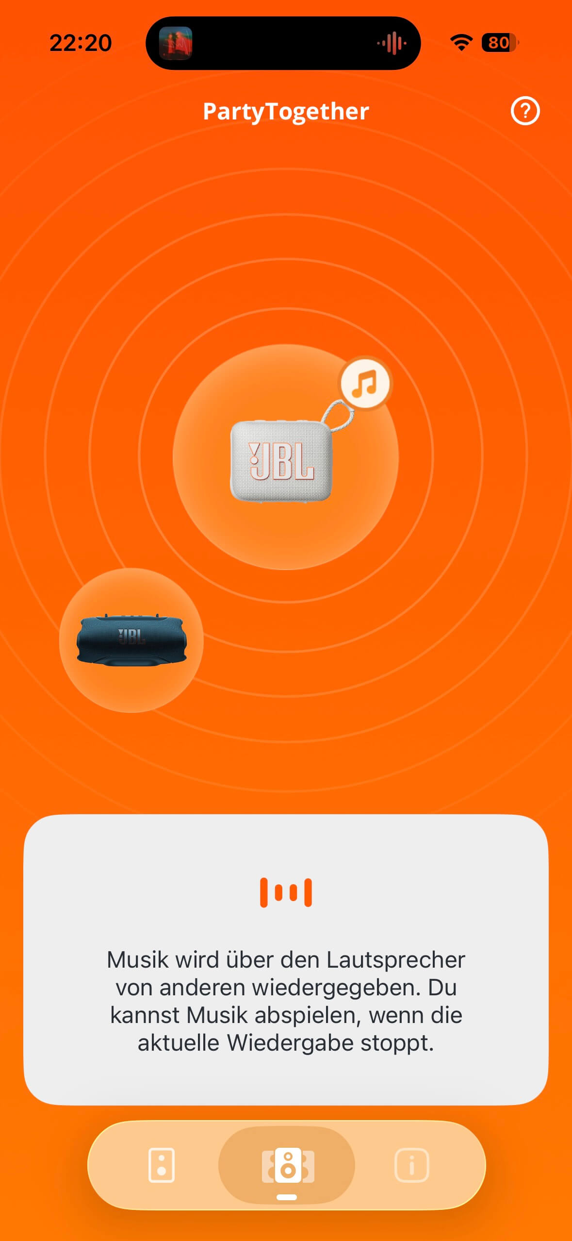 JBL XTREME 5 App