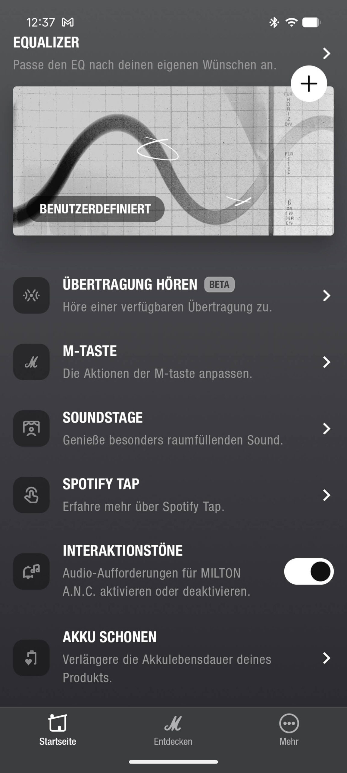 Marshall Milton ANC App