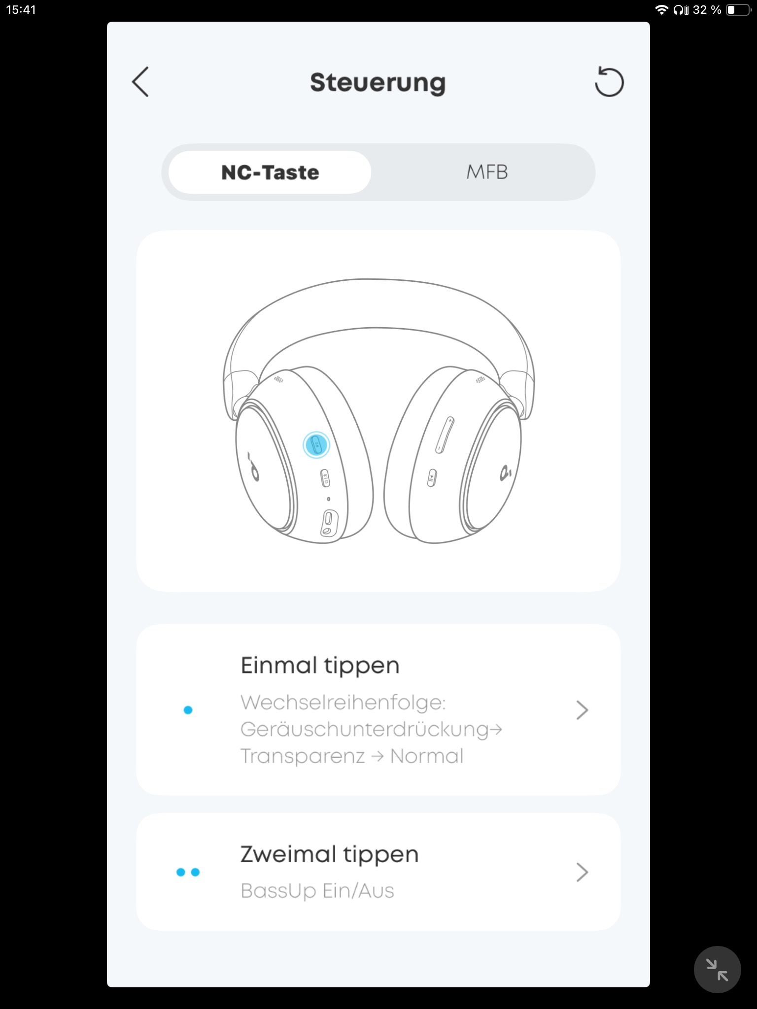 Steuerung-I_Soundcore-App