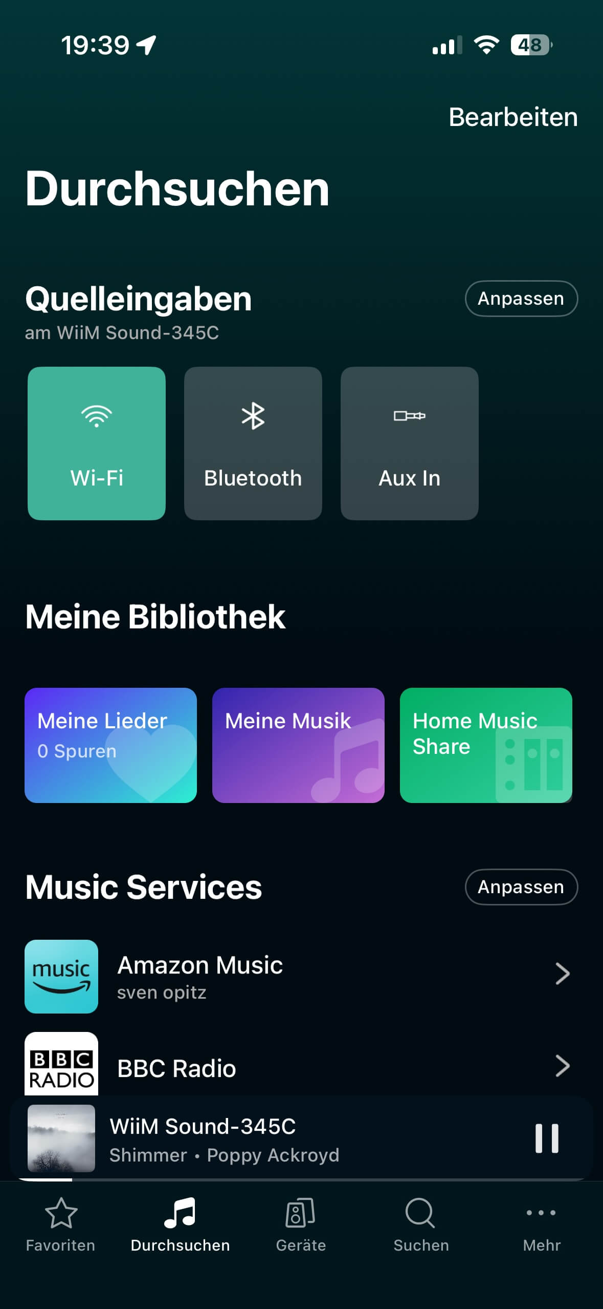 WiiM Sound App DE