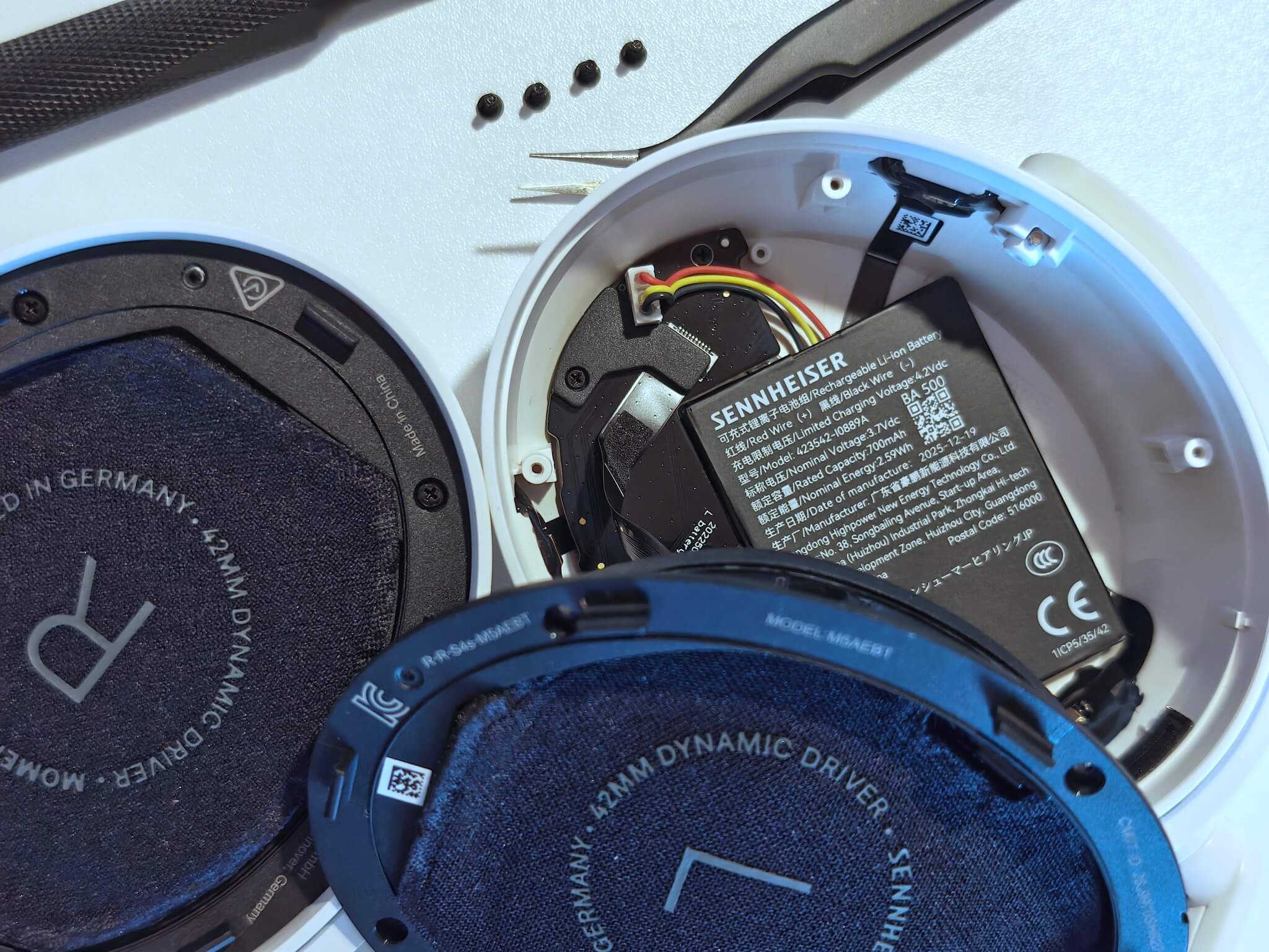 Sennheiser Momentum 5 Wireless White Battery