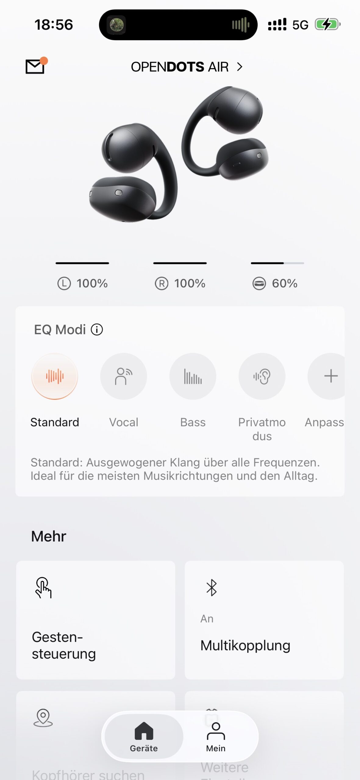 Shokz OpenDots Air App