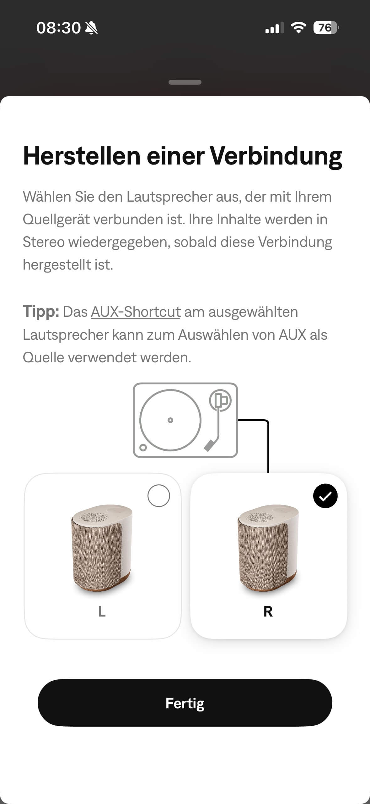 Bose Lifestyle Ultra Lautsprecher App DE