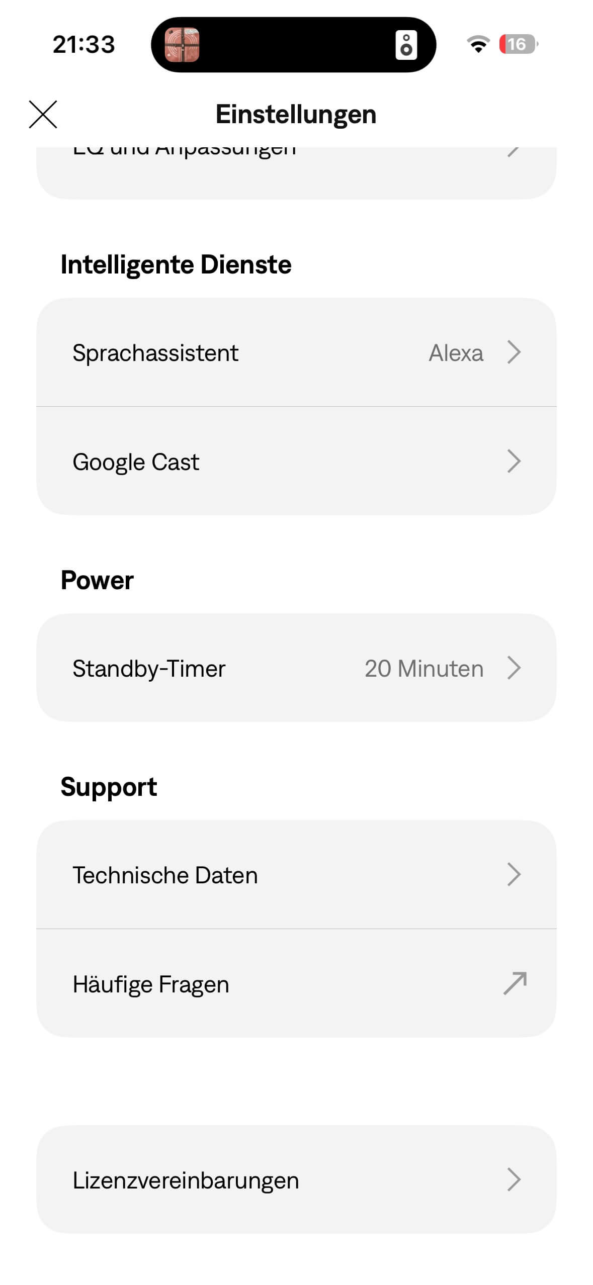 Bose Lifestyle Ultra Lautsprecher App DE