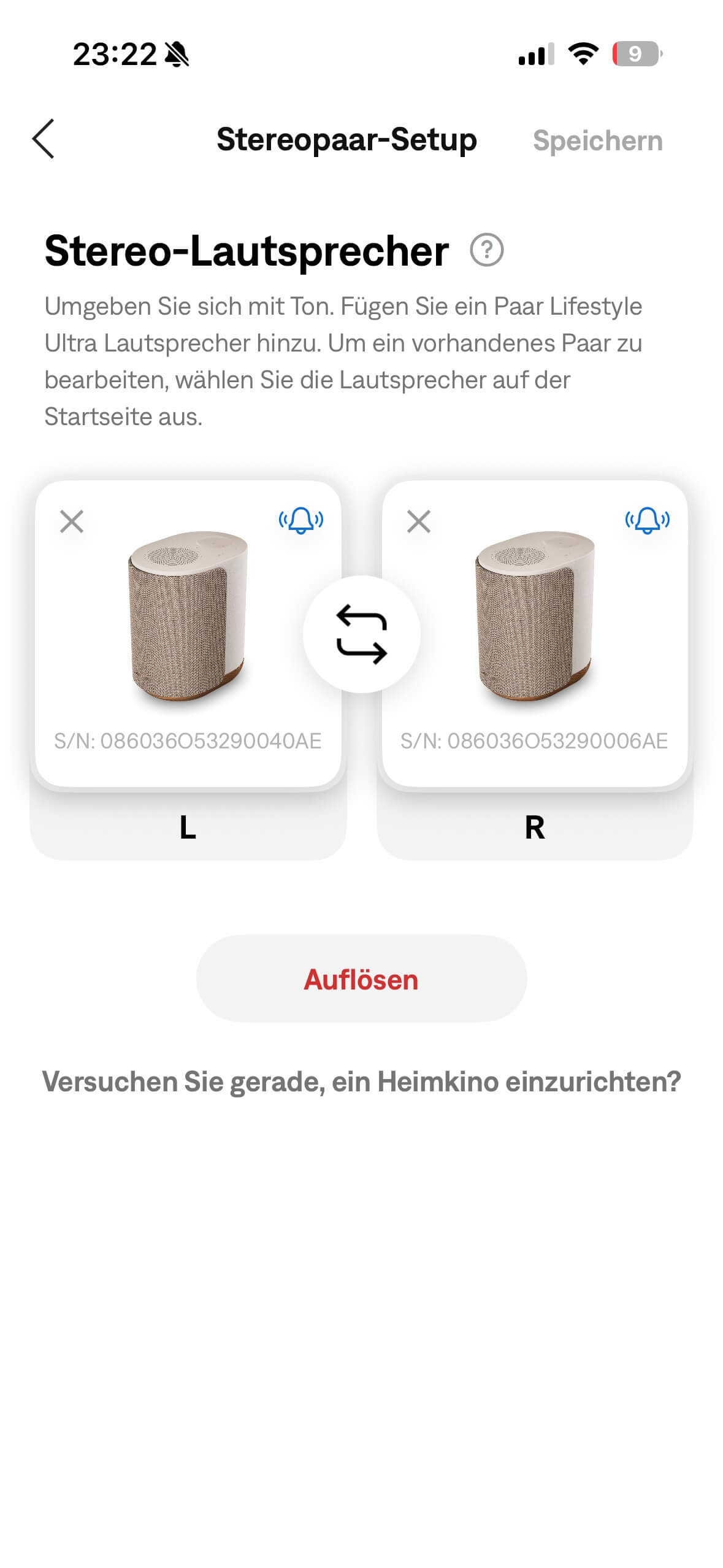 Bose Lifestyle Ultra Lautsprecher App DE