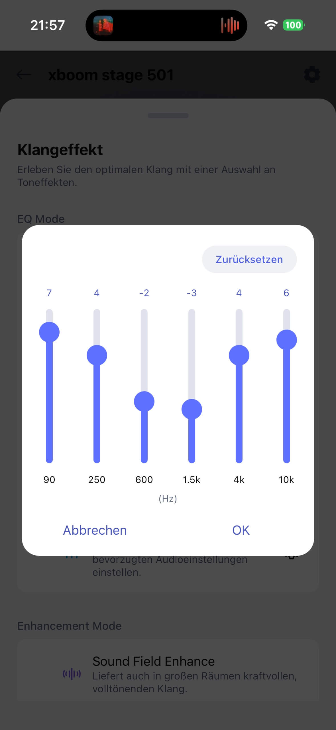 LG xboom Stage 501 App