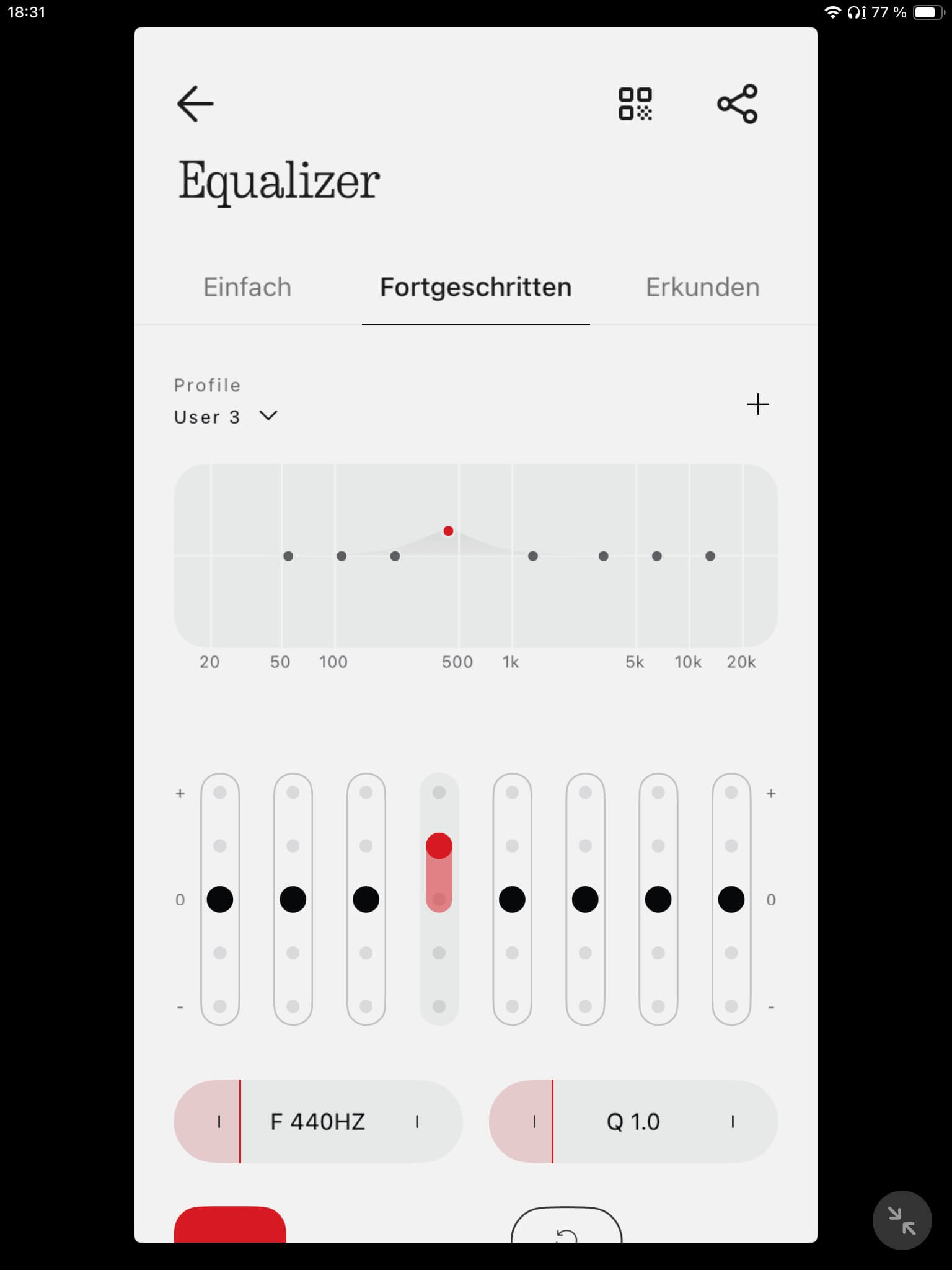 Nothing Ear 3a EQ II_Nothing X App